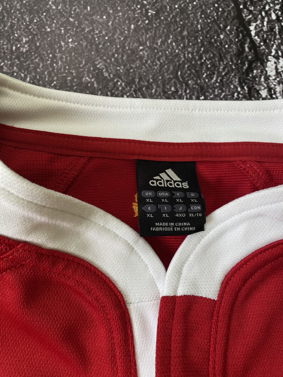 Adidas 2005 Adidas NEW Zealand Tour ZURICH Rugby Union Jersey Size US XL / EU 56 / 4 - 10 Thumbnail