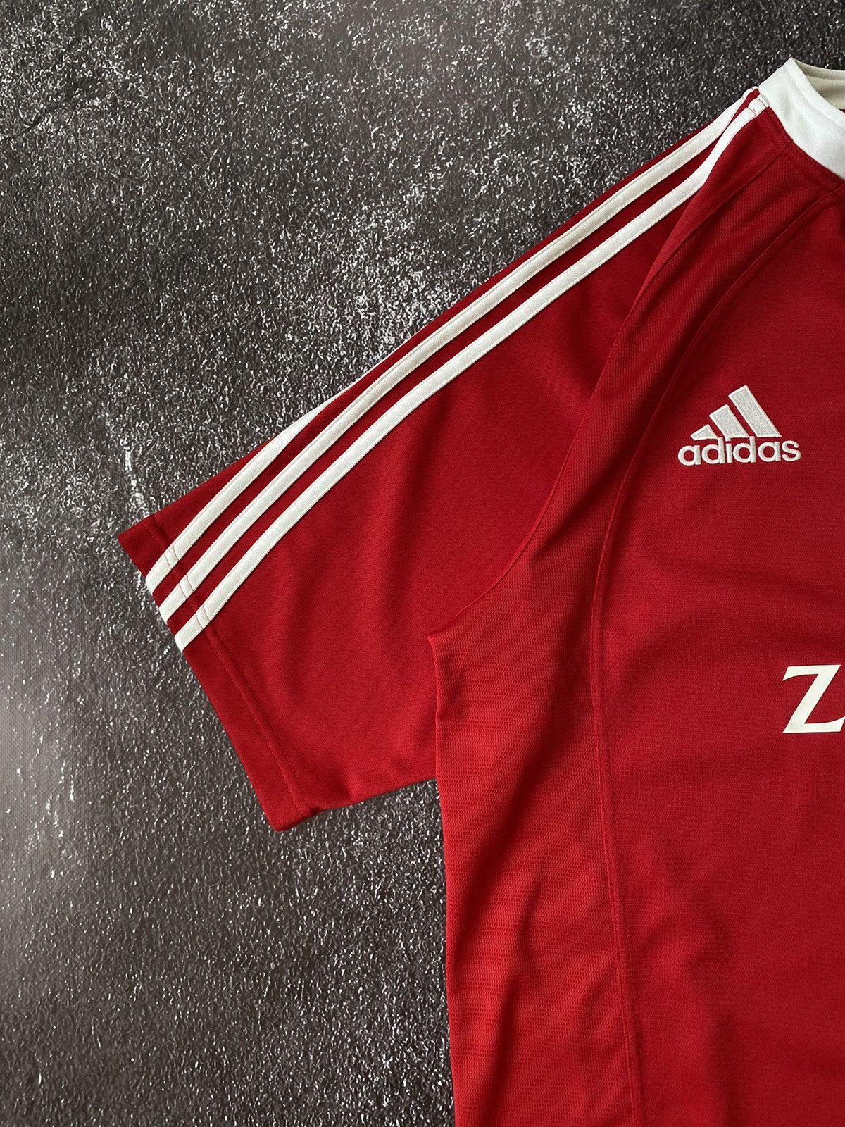Adidas 2005 Adidas NEW Zealand Tour ZURICH Rugby Union Jersey Size US XL / EU 56 / 4 - 4 Thumbnail