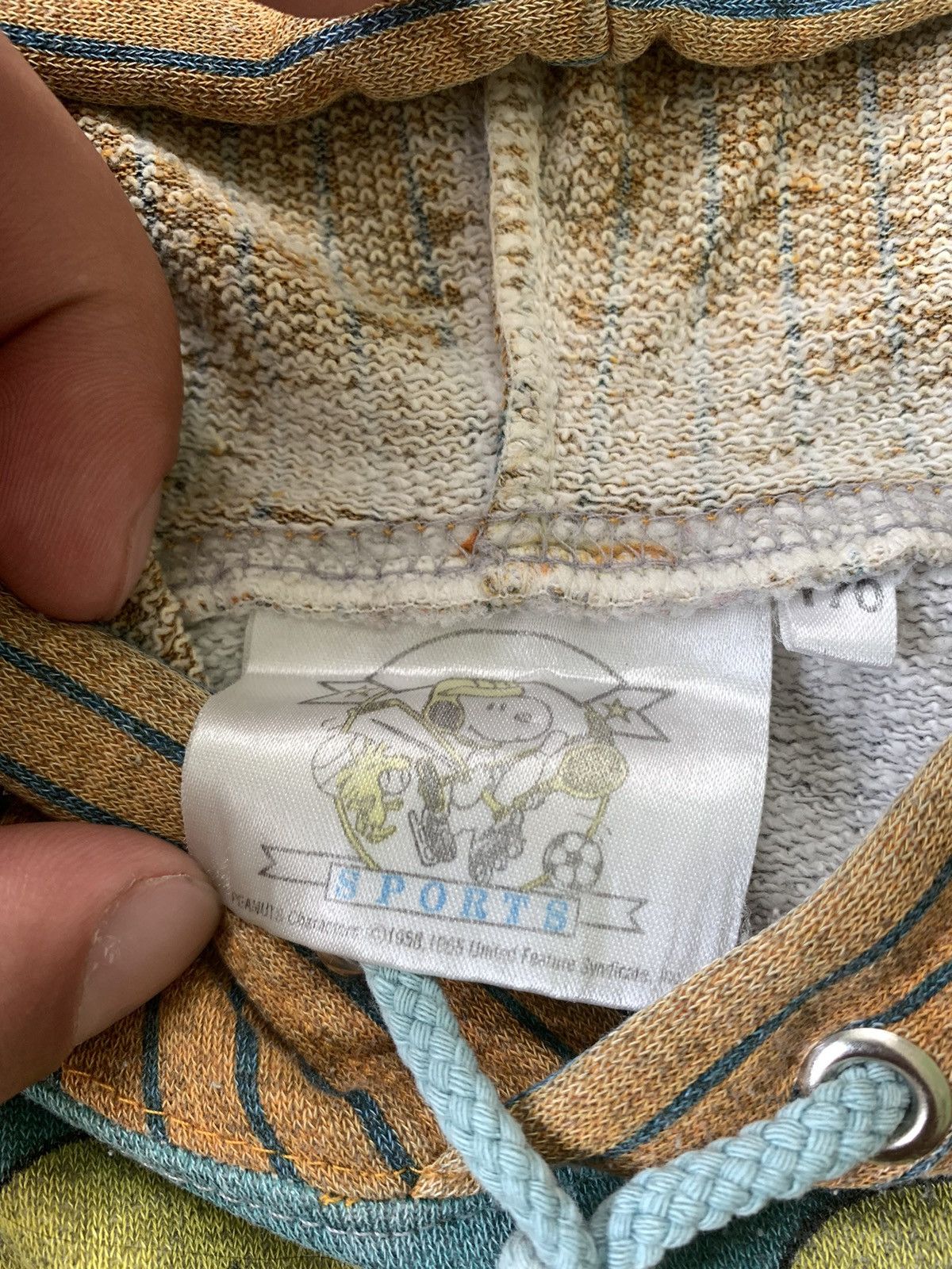 Vintage Vintage Peanuts Snoopy Sweatshirt World Cup Champion Grey Size US S / EU 44-46 / 1 - 12 Thumbnail
