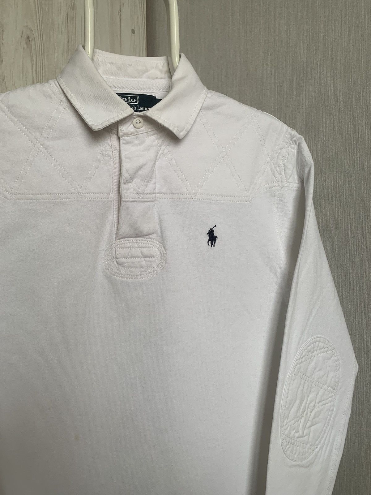 Polo Ralph Lauren Polo Ralph Lauren Vintage Rugby Polo Long Sleeve Size US M / EU 48-50 / 2 - 3 Thumbnail