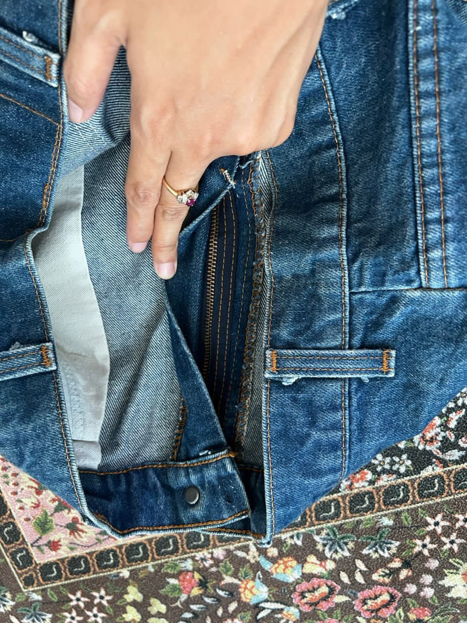 Levi's × Vintage Vintage Levis 517 80s Flare Denim Jeans Size US 34 / EU 50 - 19 Thumbnail