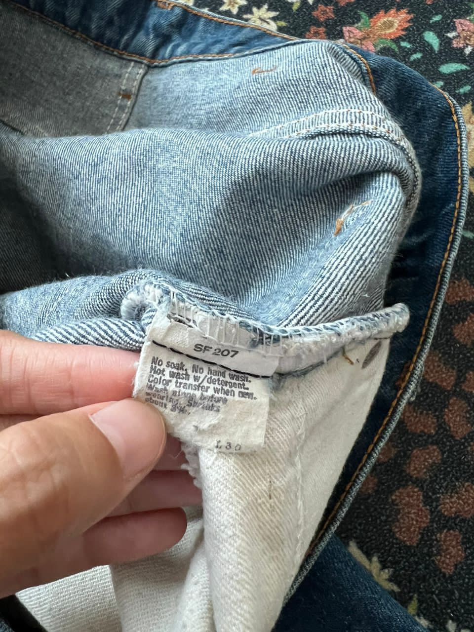 Levi's × Vintage Vintage Levis 517 80s Flare Denim Jeans Size US 34 / EU 50 - 9 Thumbnail