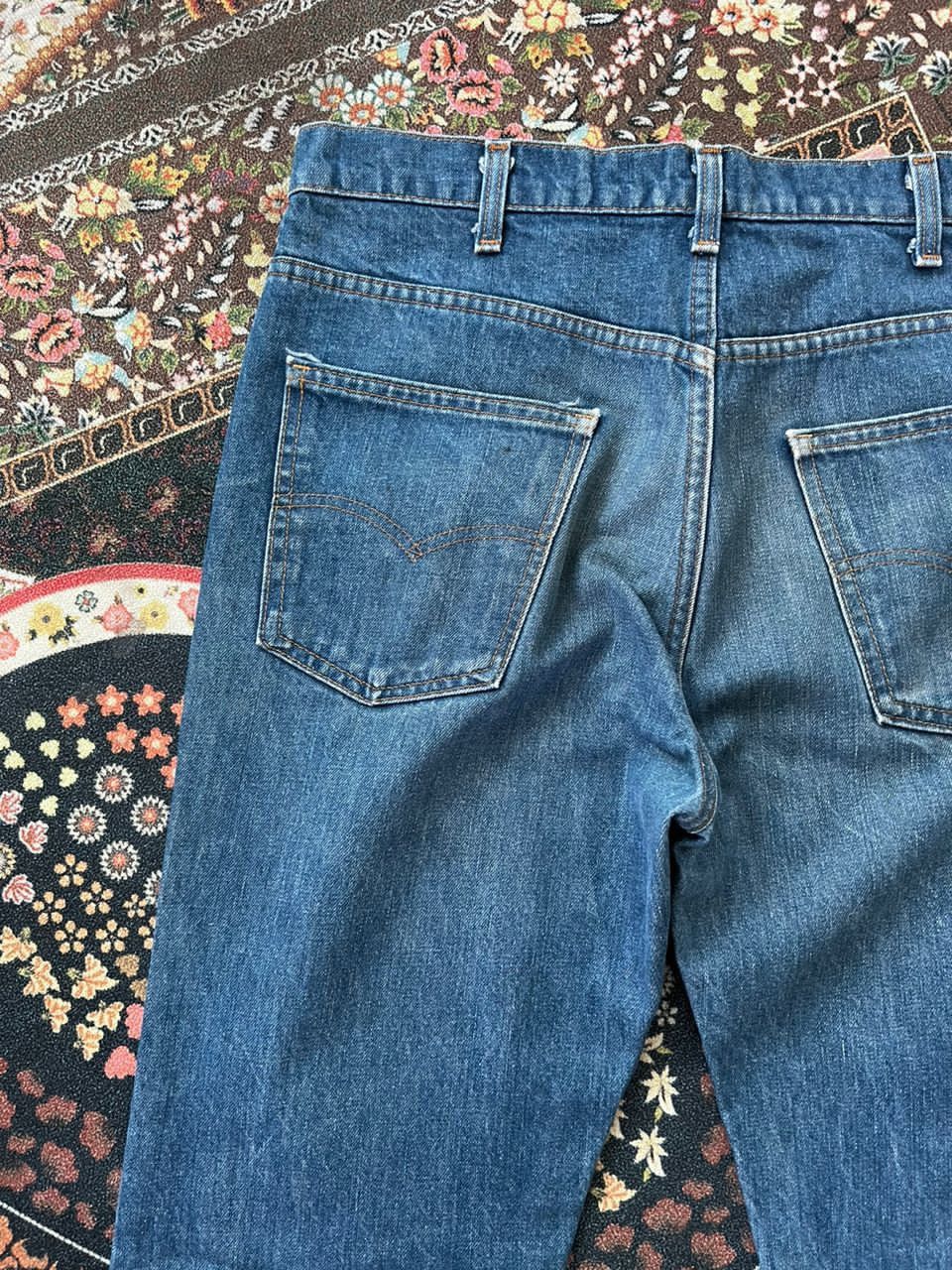 Levi's × Vintage Vintage Levis 517 80s Flare Denim Jeans Size US 34 / EU 50 - 14 Thumbnail