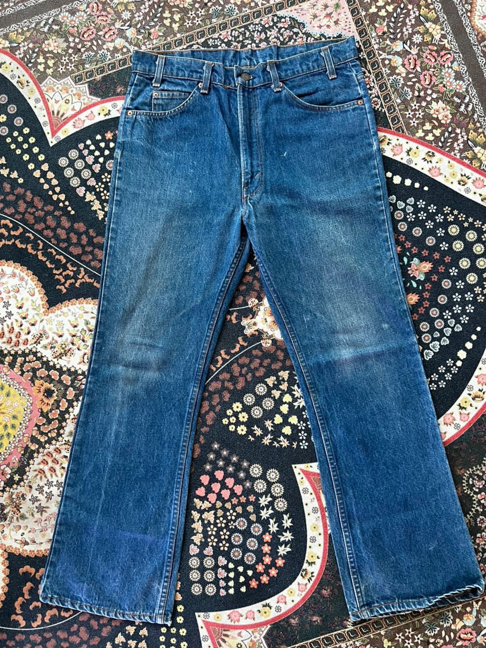 image of Vintage Levis 517 80's Flare Denim Jeans, Men's (Size 34)