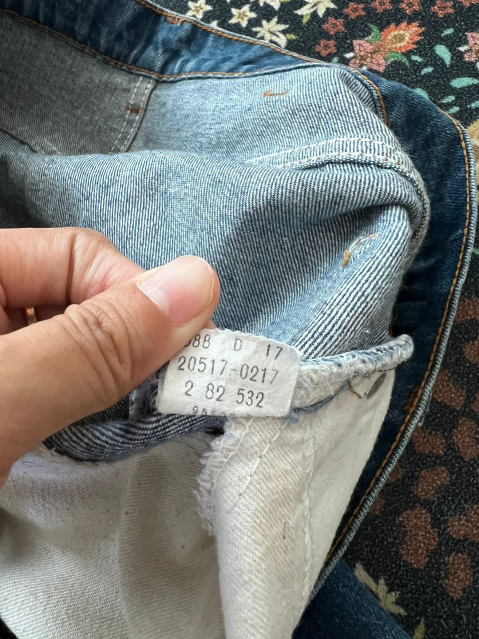Levi's × Vintage Vintage Levis 517 80s Flare Denim Jeans Size US 34 / EU 50 - 10 Thumbnail