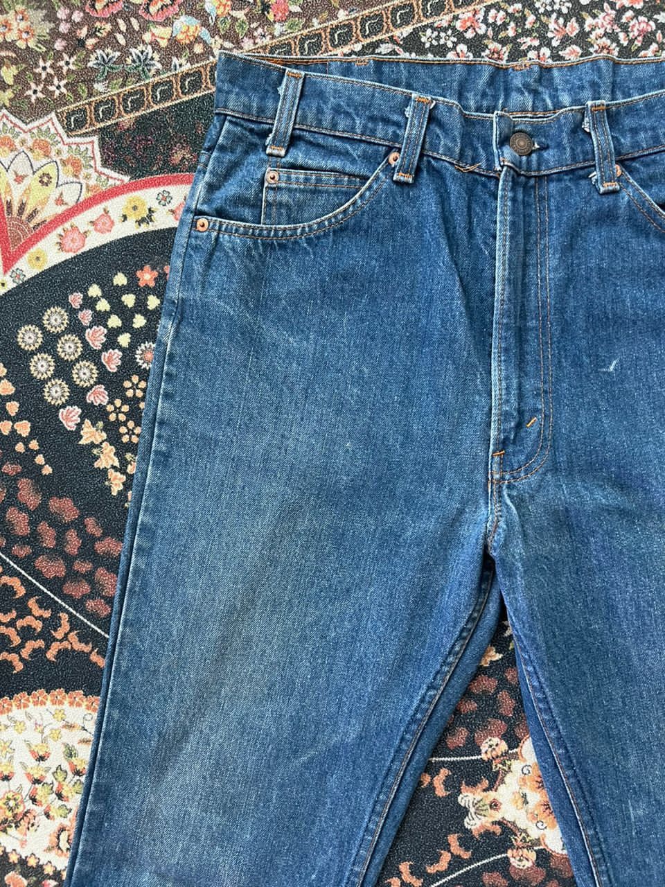 Levi's × Vintage Vintage Levis 517 80s Flare Denim Jeans Size US 34 / EU 50 - 3 Thumbnail