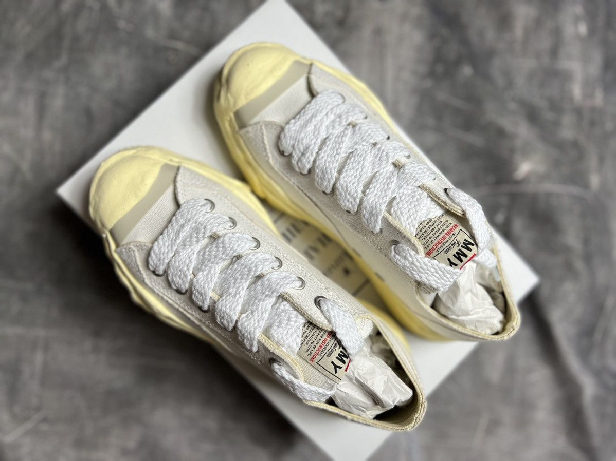 Maison MIHARA YASUHIRO Maison Mihara Yasuhiro Canvas Aged OG Sole Cap Shoes Size US 9 / EU 42 - 3 Thumbnail
