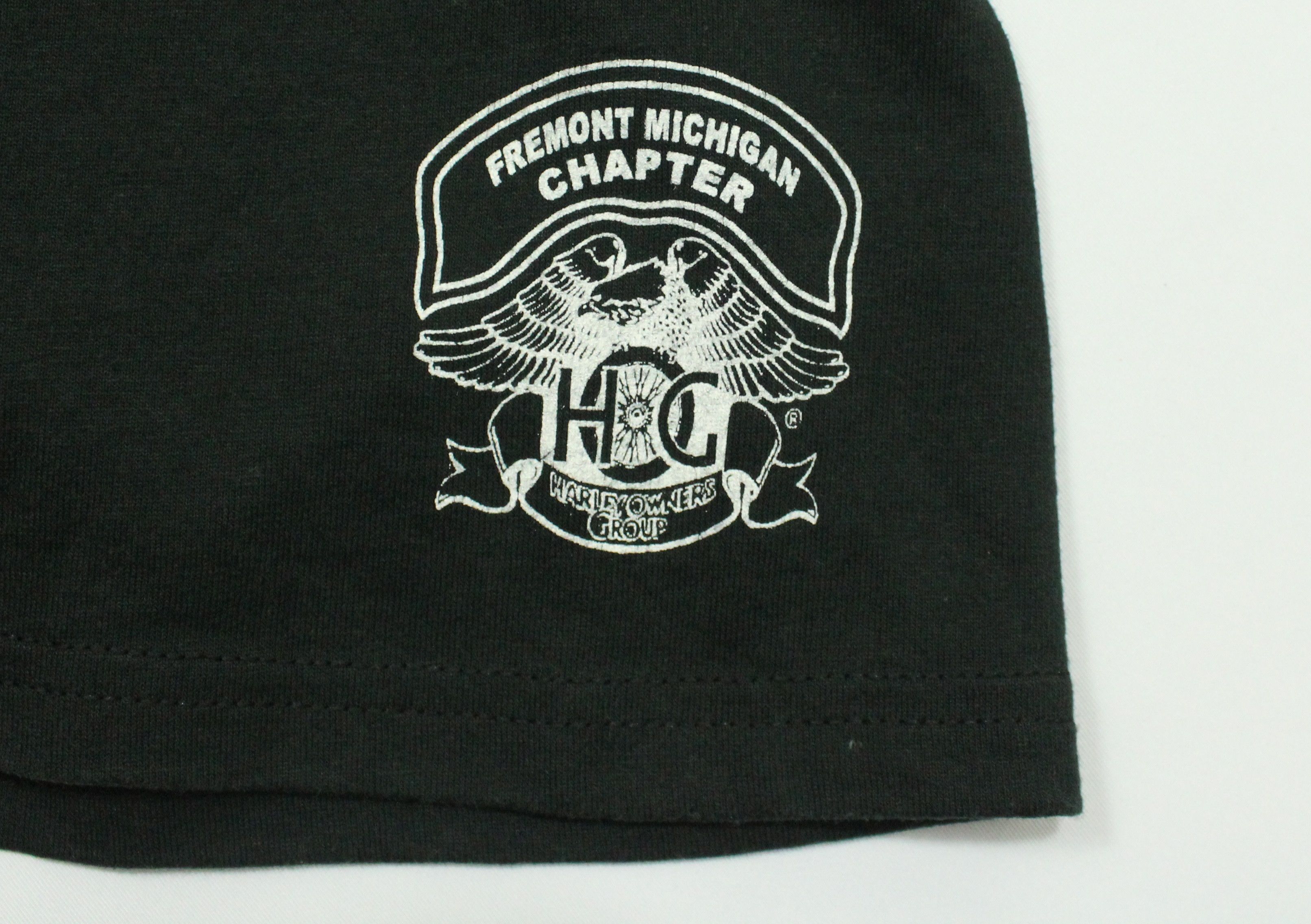 Harley Davidson × Vintage Vintage 90s SANDY CORLEY T Shirt Event Hackley Hospital Size US XXL / EU 58 / 5 - 8 Thumbnail