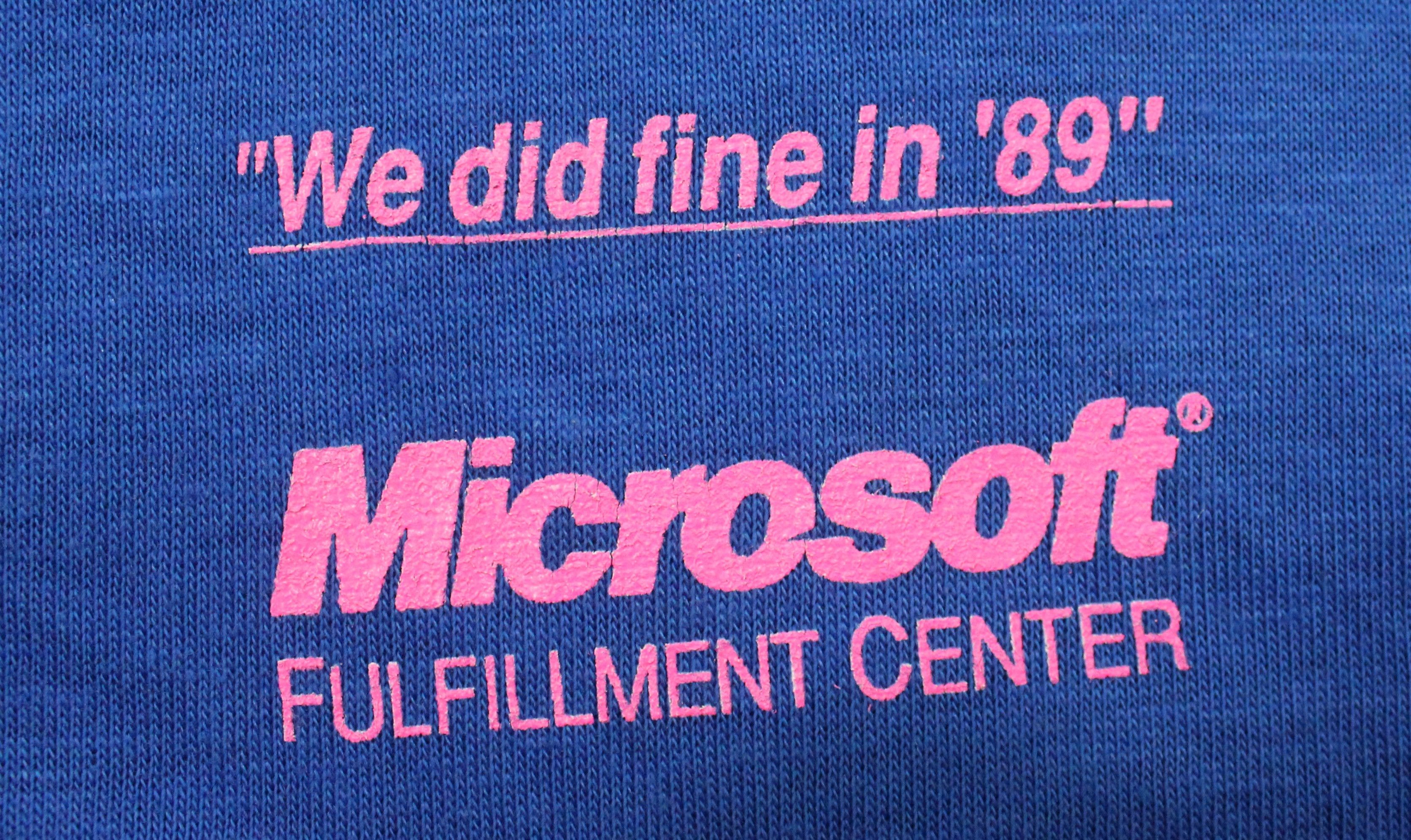 Microsoft × Vintage Vintage 80s MICROSOFT Shirt MADE iN USA Size US XL / EU 56 / 4 - 8 Thumbnail