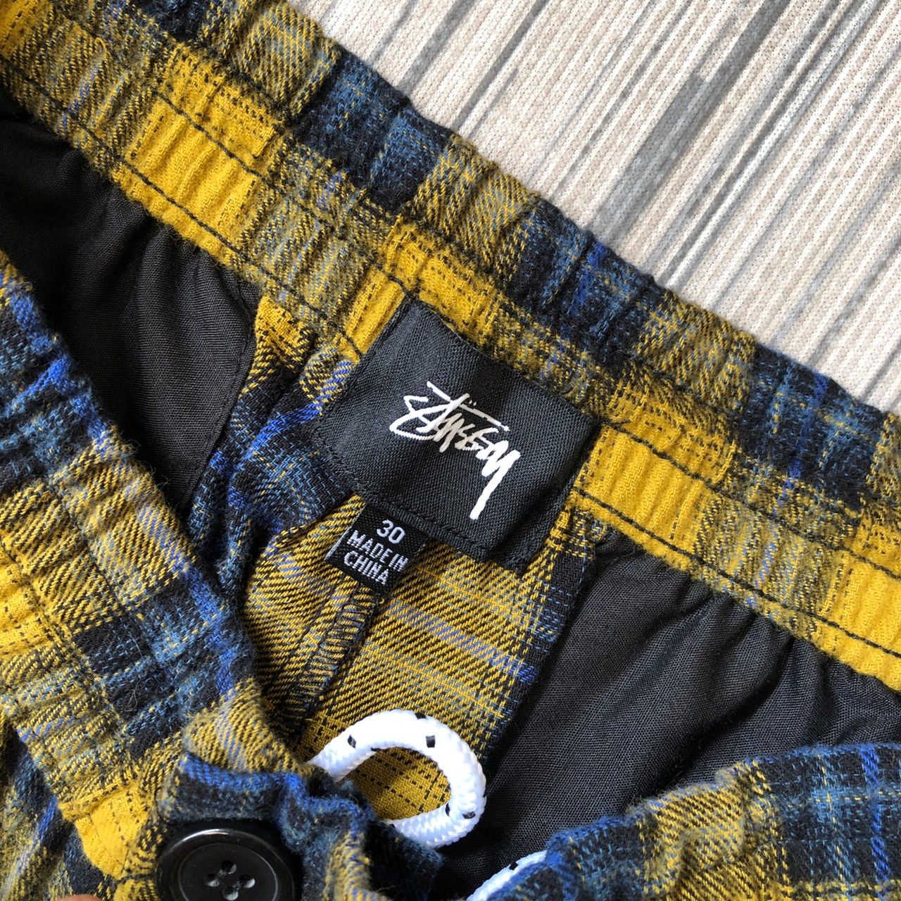 Stussy Stussy Plaid Shorts Size US 30 / EU 46 - 4 Thumbnail