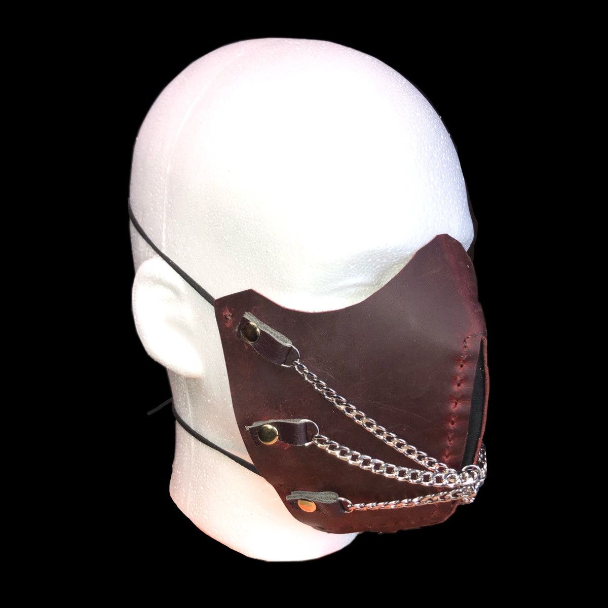 Other Basedbich leather face mask Size ONE SIZE - 4 Thumbnail