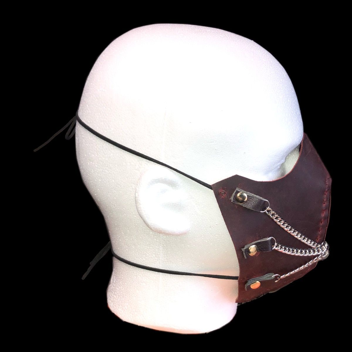 Other Basedbich leather face mask Size ONE SIZE - 3 Thumbnail