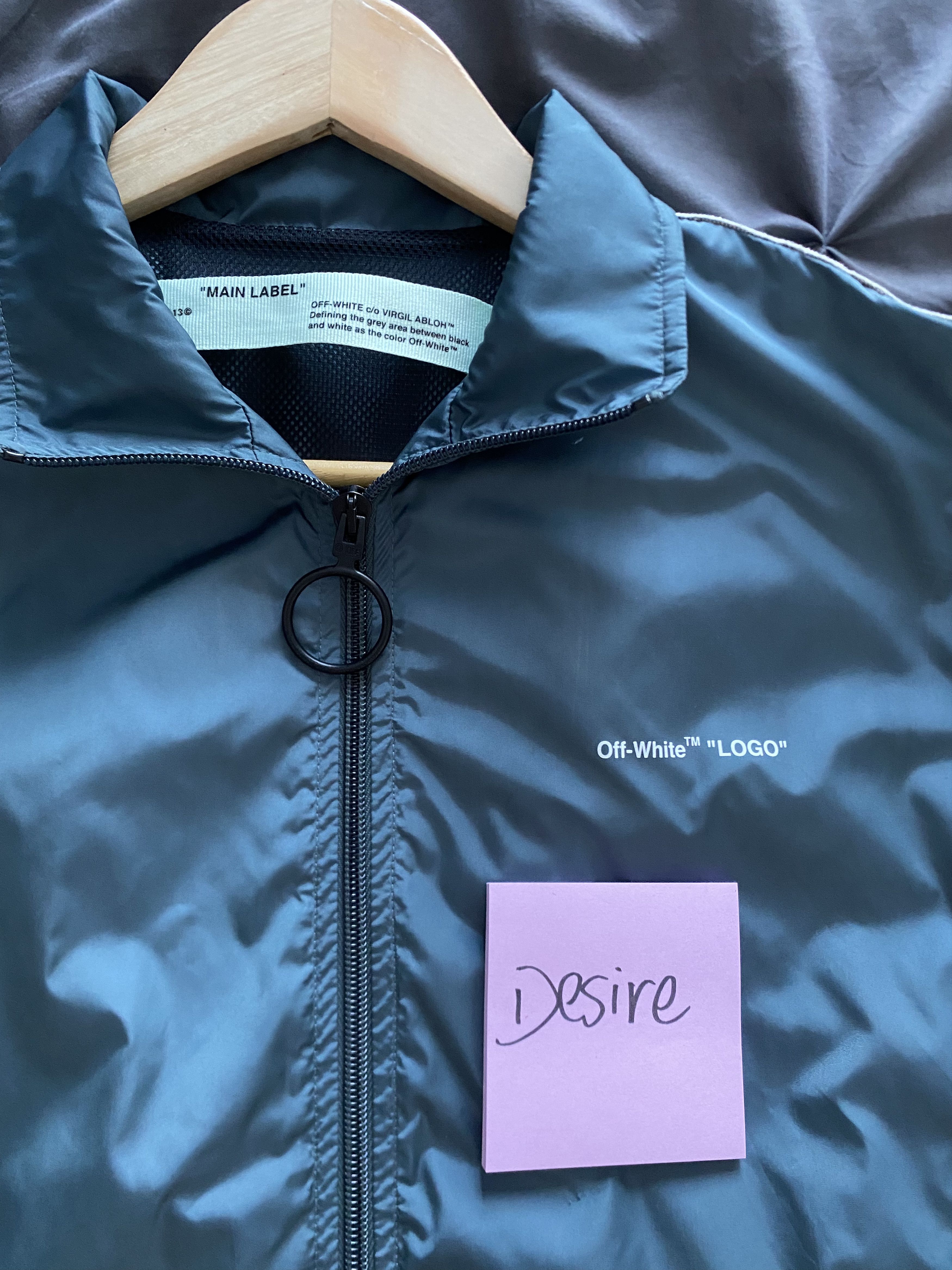 Off-White Off-White Nylon Track Jacket Size US S / EU 44-46 / 1 - 2 Thumbnail