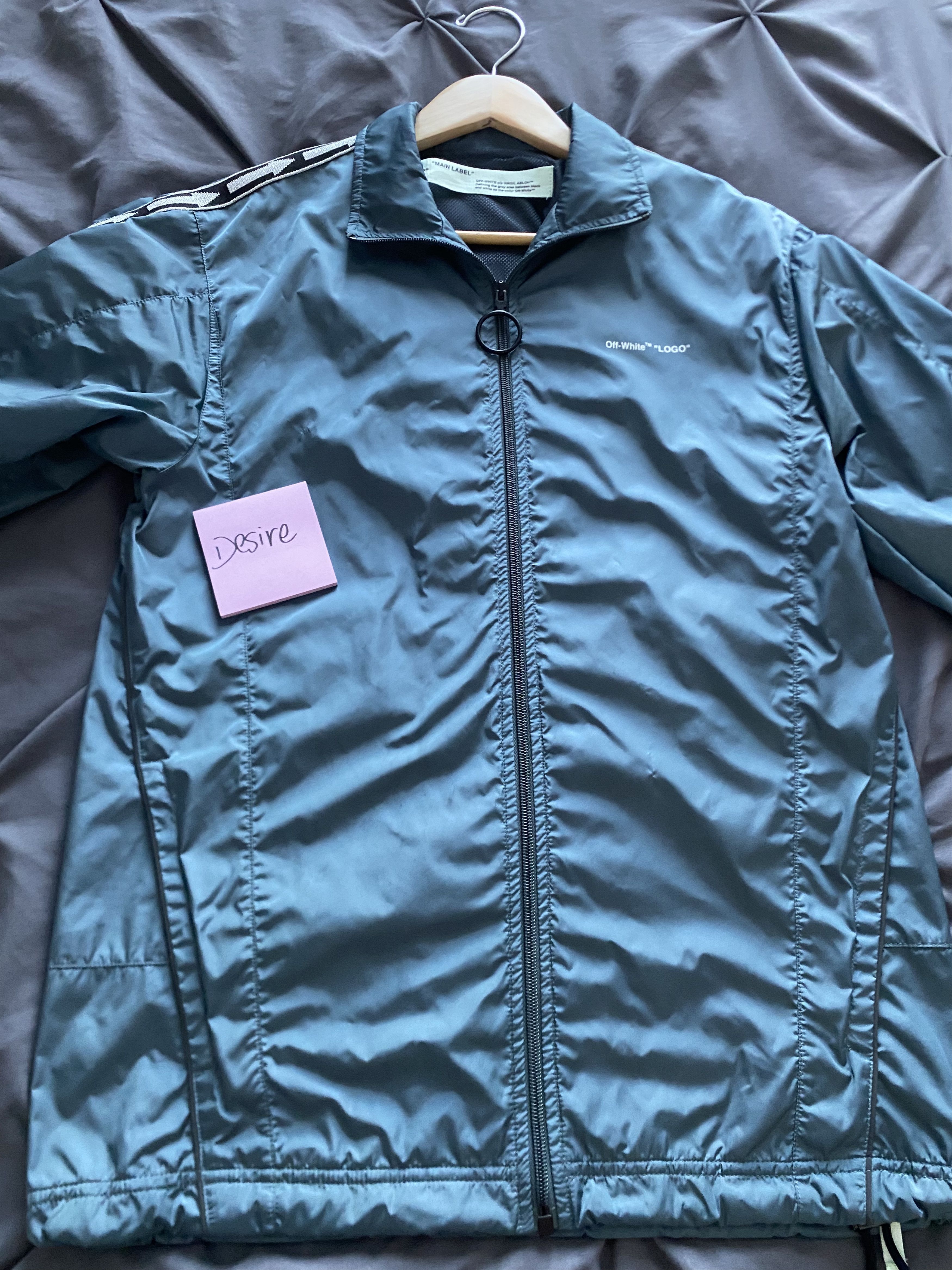 Off-White Off-White Nylon Track Jacket Size US S / EU 44-46 / 1 - 3 Thumbnail
