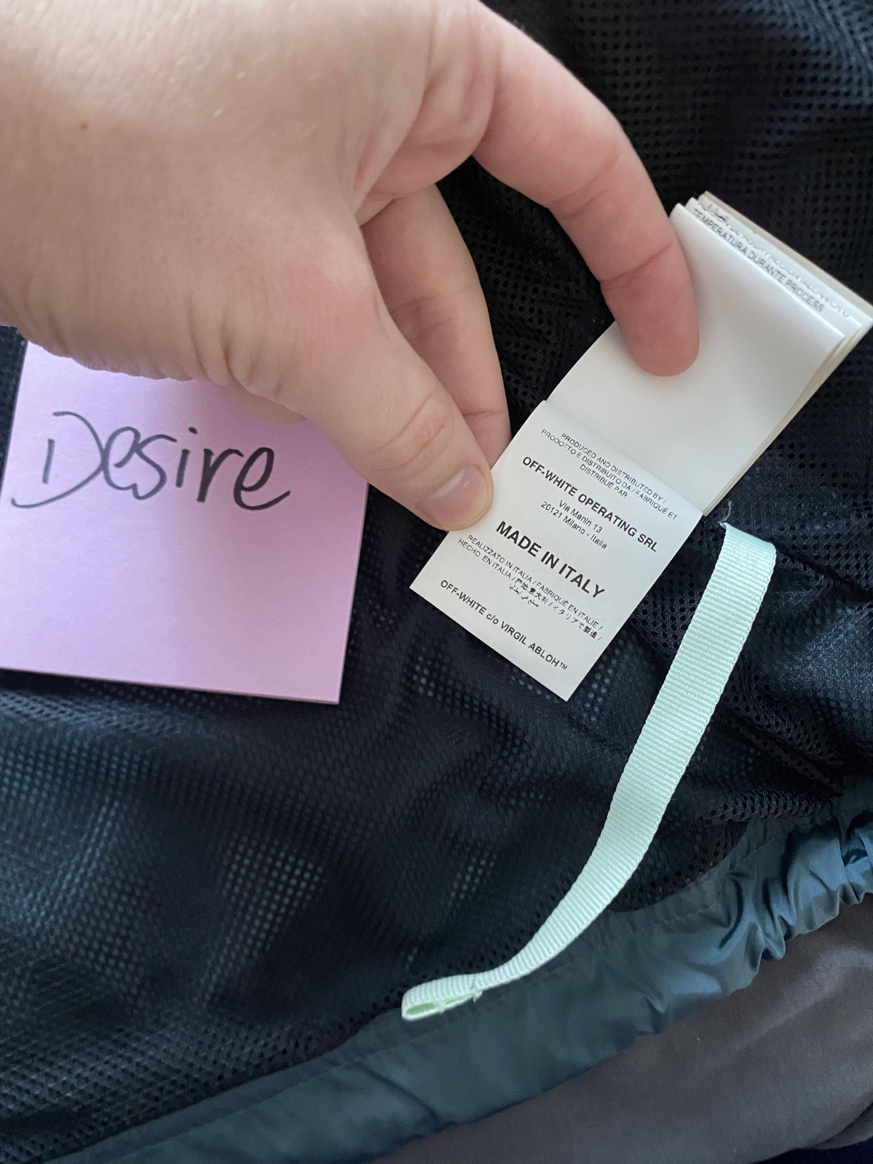 Off-White Off-White Nylon Track Jacket Size US S / EU 44-46 / 1 - 7 Thumbnail