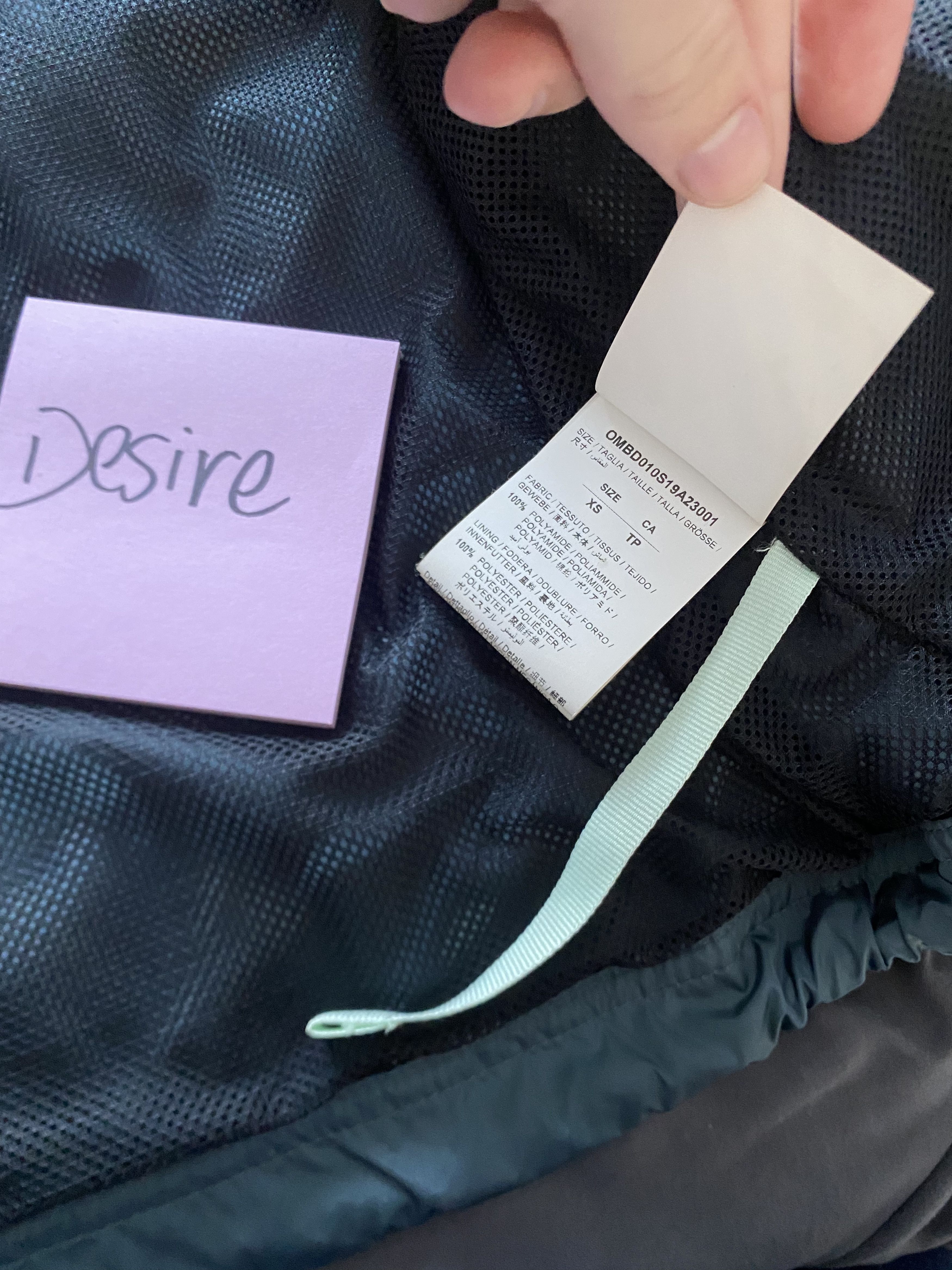 Off-White Off-White Nylon Track Jacket Size US S / EU 44-46 / 1 - 6 Thumbnail