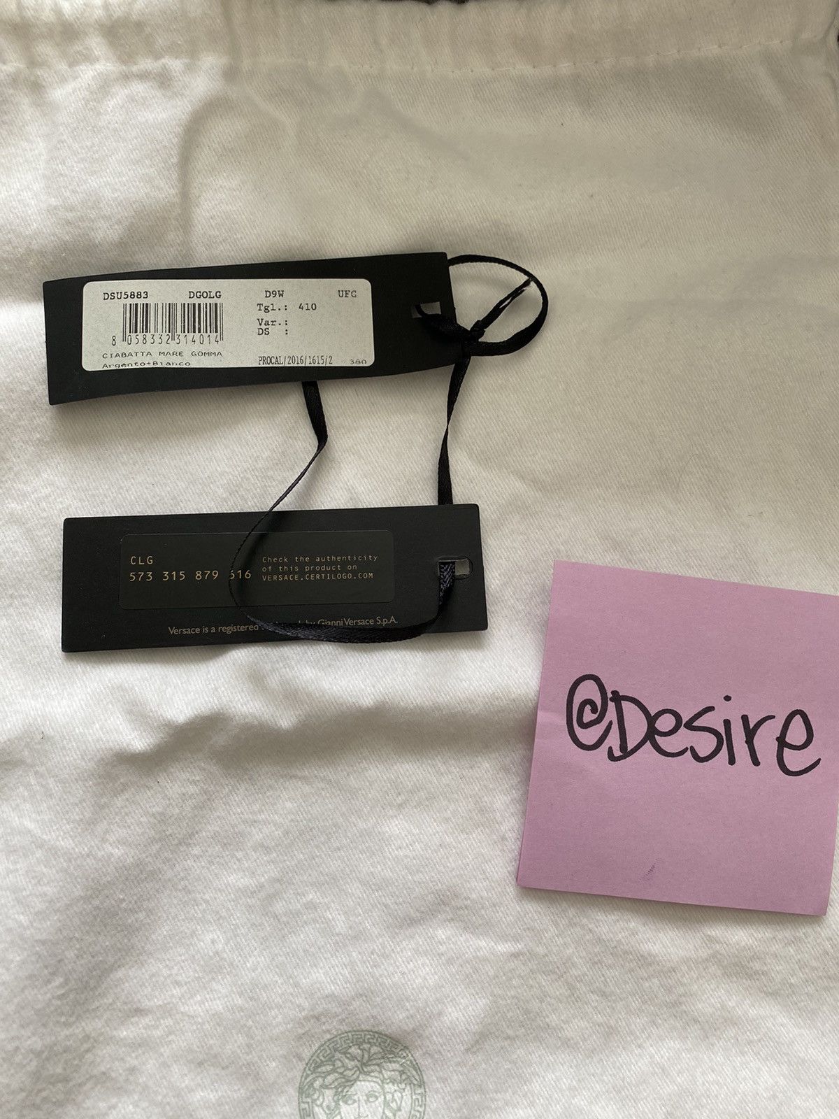 Versace Versace Metallic Chrome Slides size 8 Size US 8 / EU 41 - 7 Thumbnail