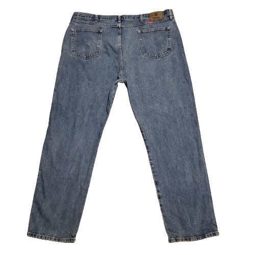 Wrangler Wrangler Regular Fit Blue Jeans Men's 46x32 Western Denim ...