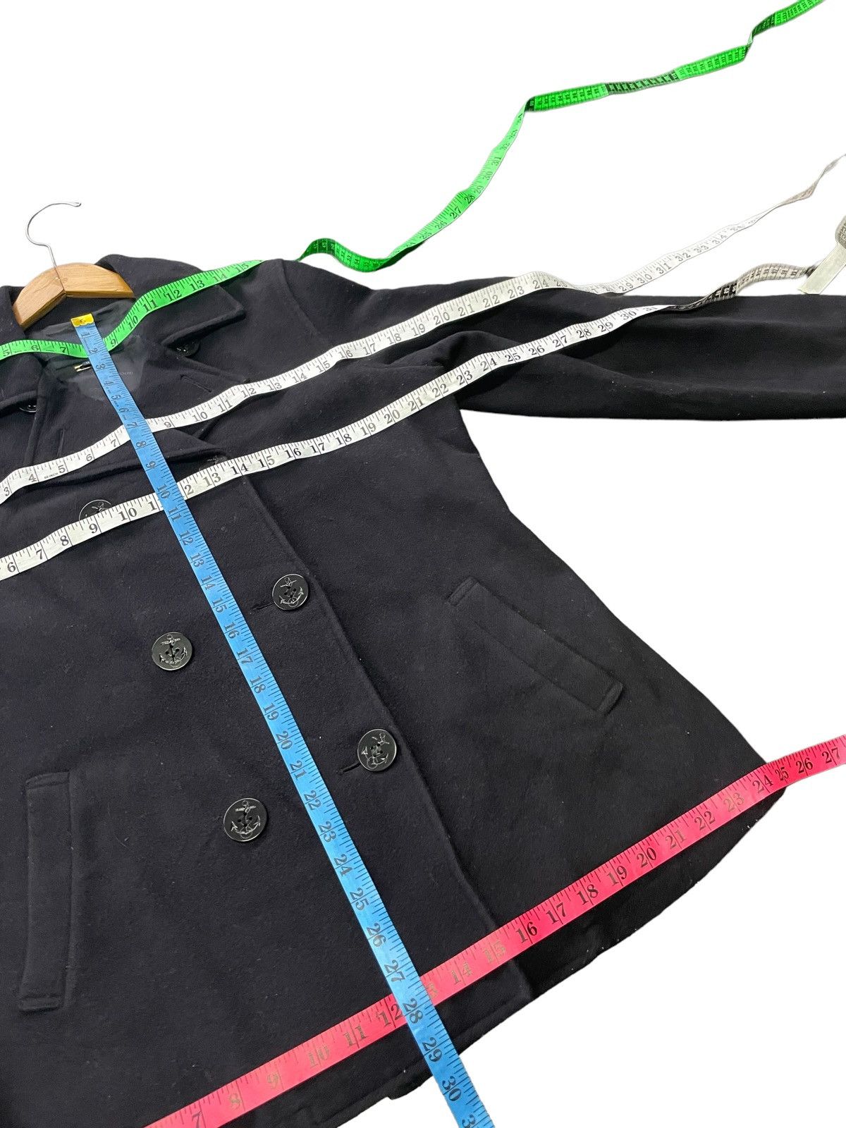 Japanese Brand Good Day House Inspired Usn Pea Coat Size US L / EU 52-54 / 3 - 13 Thumbnail