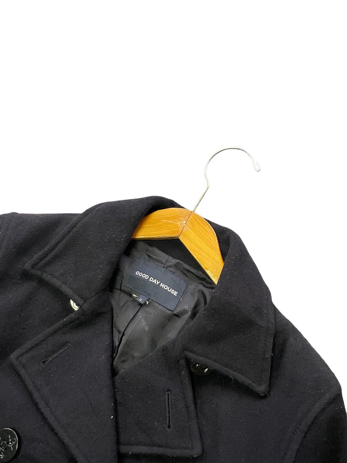 Japanese Brand Good Day House Inspired Usn Pea Coat Size US L / EU 52-54 / 3 - 5 Thumbnail
