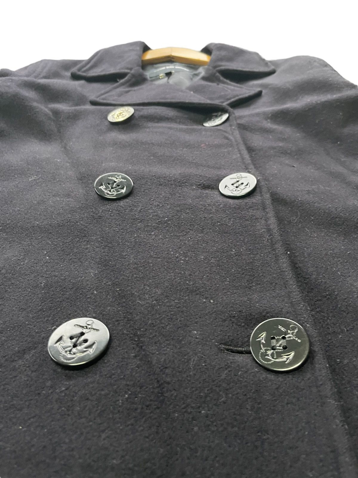 Japanese Brand Good Day House Inspired Usn Pea Coat Size US L / EU 52-54 / 3 - 4 Thumbnail