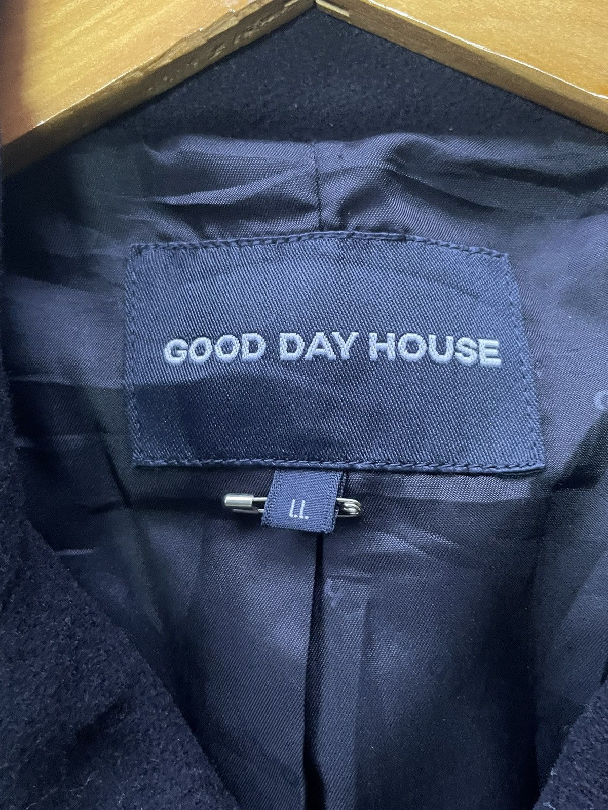 Japanese Brand Good Day House Inspired Usn Pea Coat Size US L / EU 52-54 / 3 - 10 Thumbnail