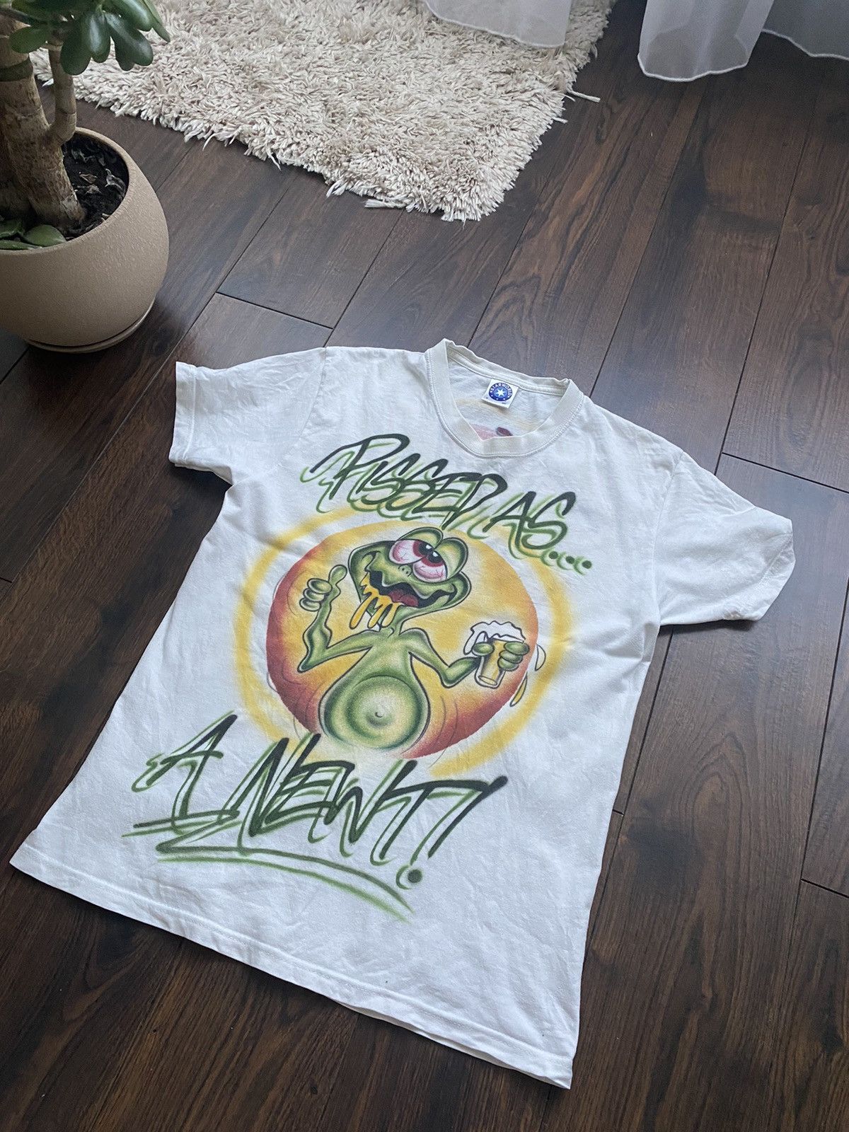 Other Adult “ Pissed As A Newt!“ Sexy Humor Tee Size US S / EU 44-46 / 1 - 1 Thumbnail