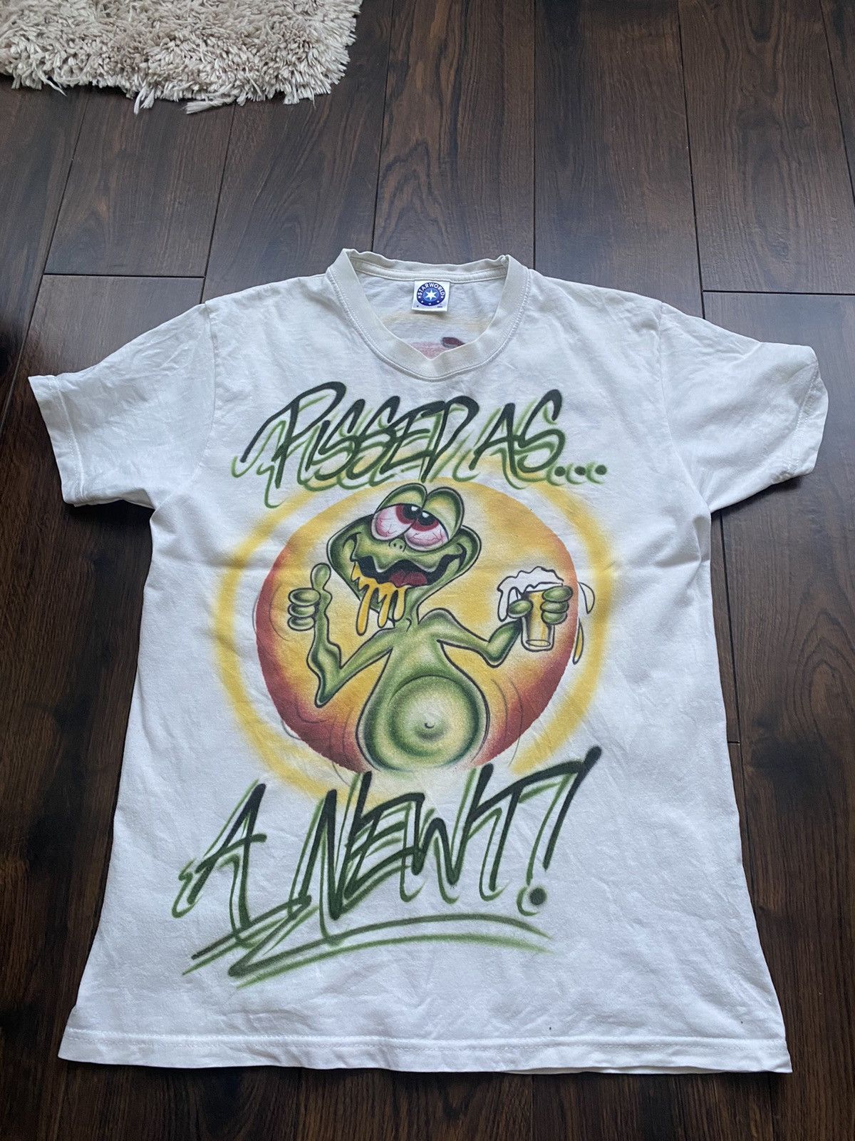 Other Adult “ Pissed As A Newt!“ Sexy Humor Tee Size US S / EU 44-46 / 1 - 2 Thumbnail