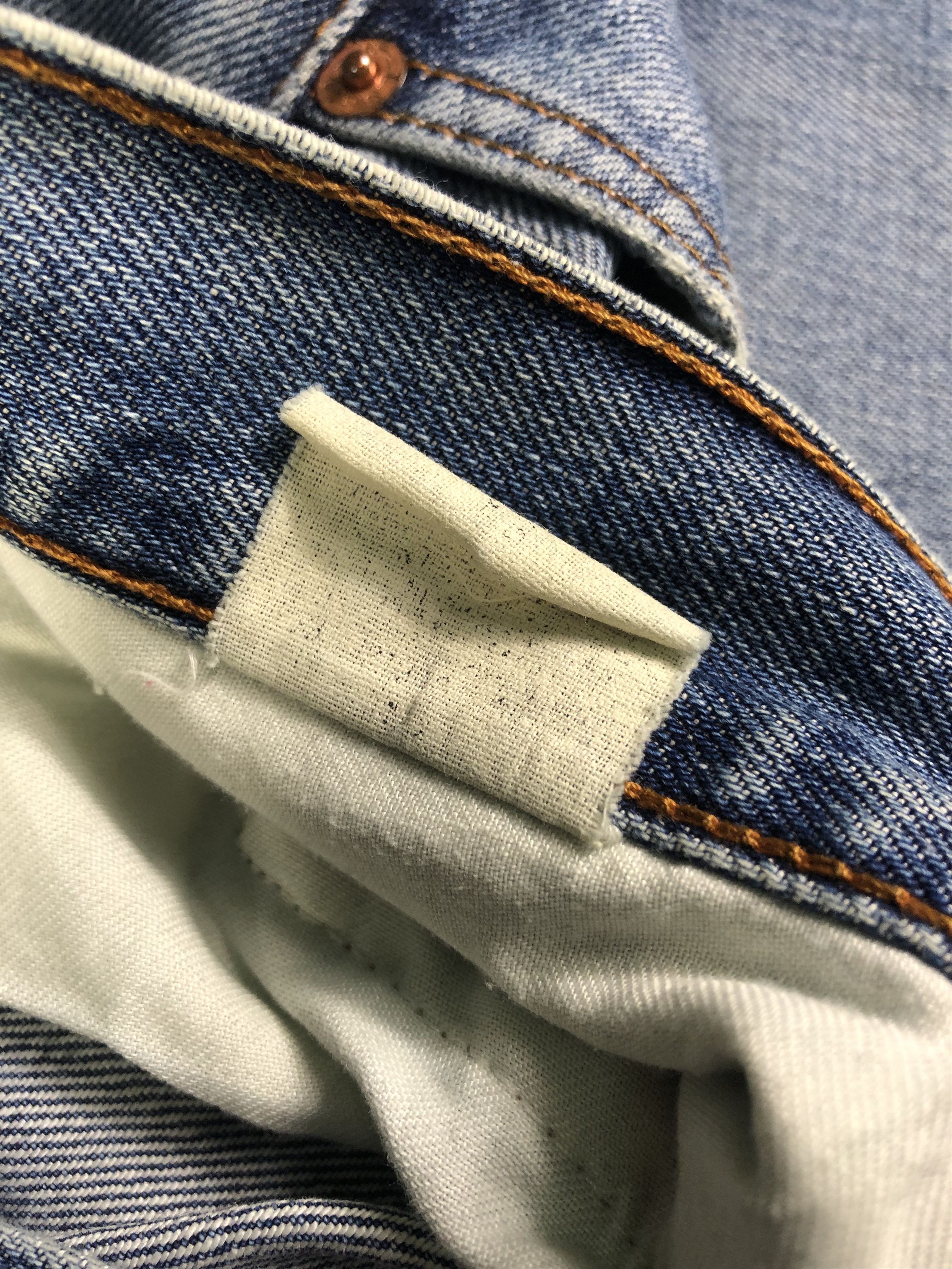 Levi's Wash Blue Levis Denim Jeans 31x29.5 Size US 31 - 5 Thumbnail