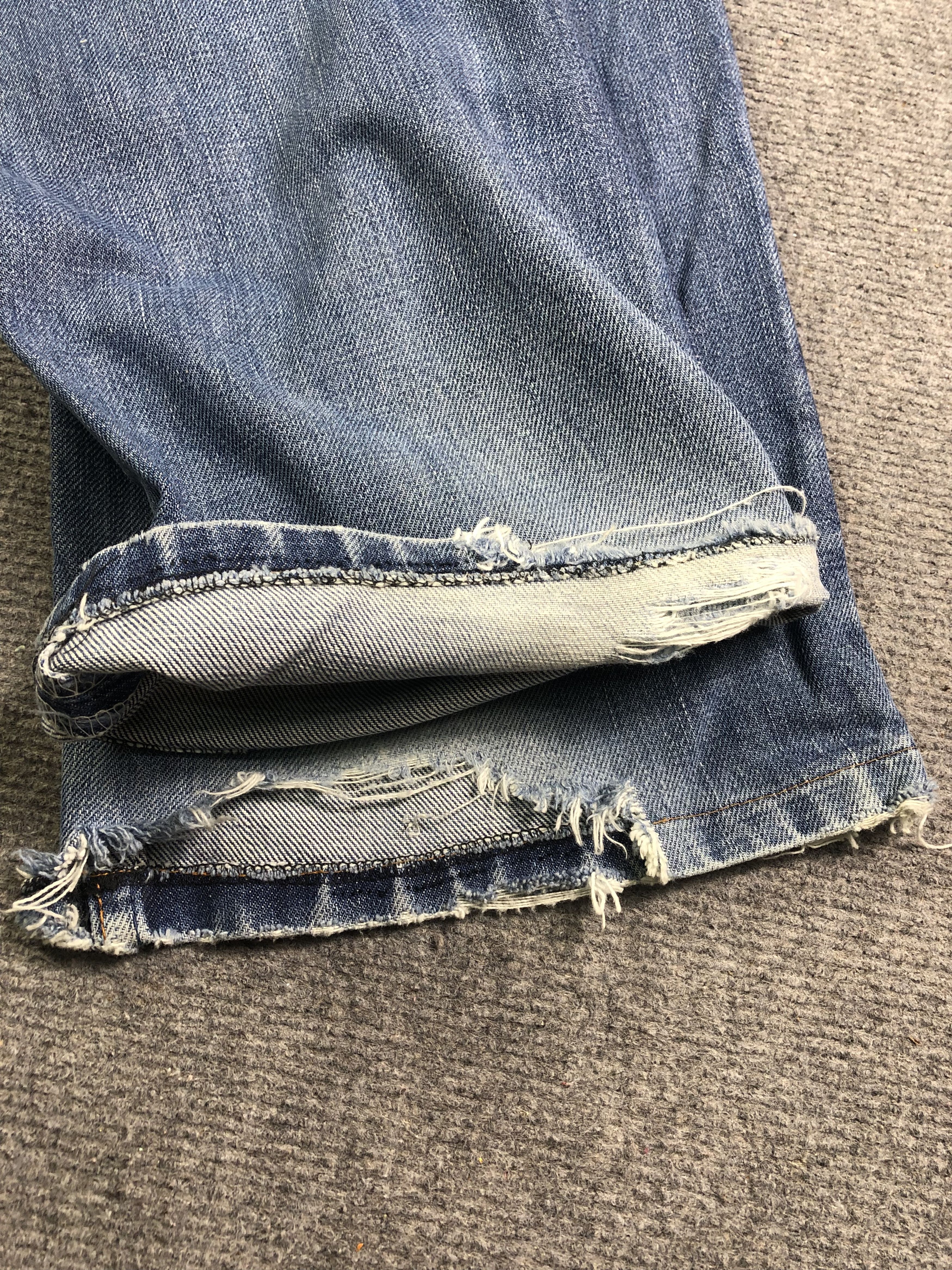 Levi's Wash Blue Levis Denim Jeans 31x29.5 Size US 31 - 12 Thumbnail