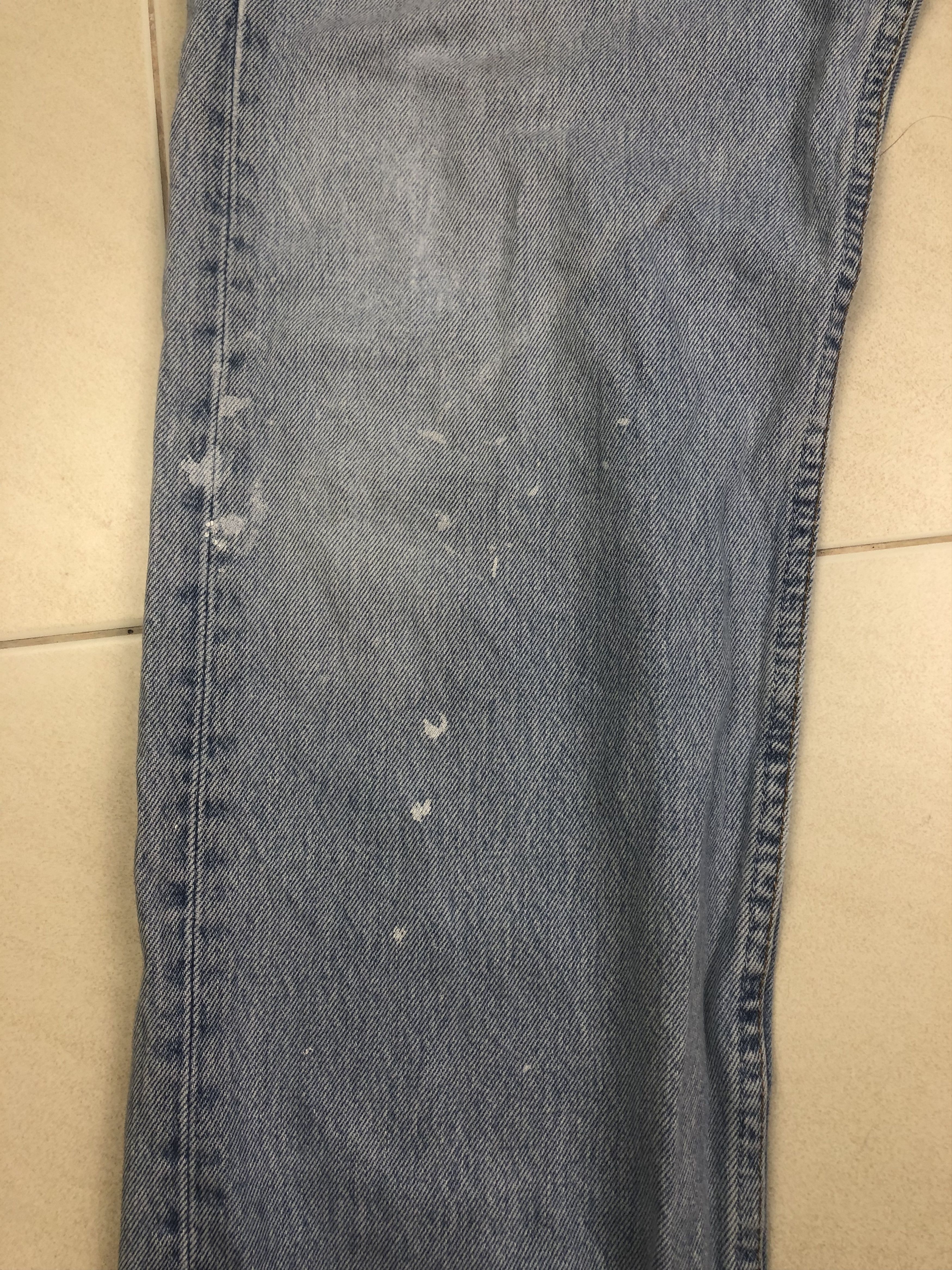 Levi's Wash Blue Vintage Levis 501 Denim Jeans 36X34 Size US 36 / EU 52 - 6 Thumbnail