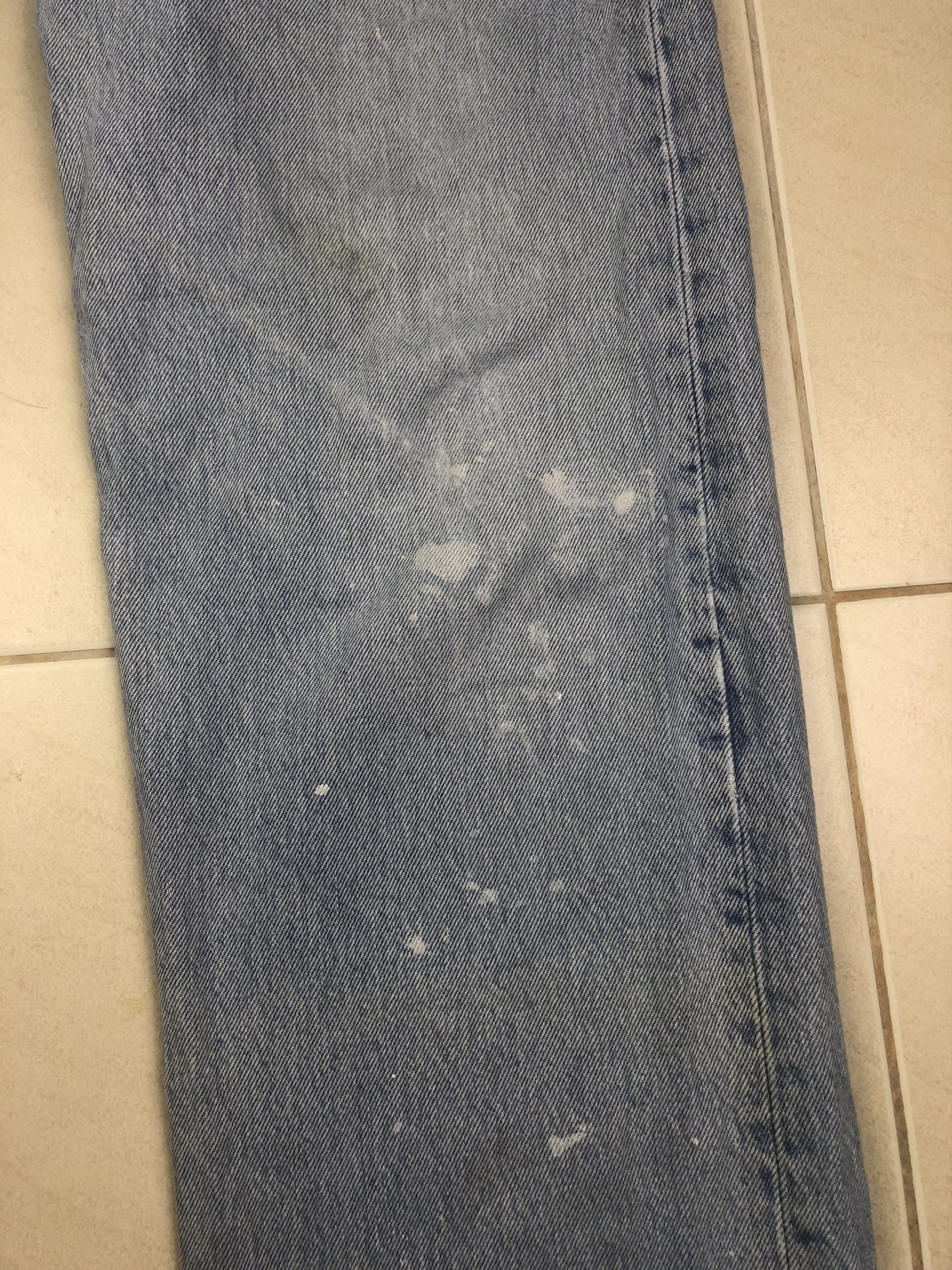 Levi's Wash Blue Vintage Levis 501 Denim Jeans 36X34 Size US 36 / EU 52 - 5 Thumbnail