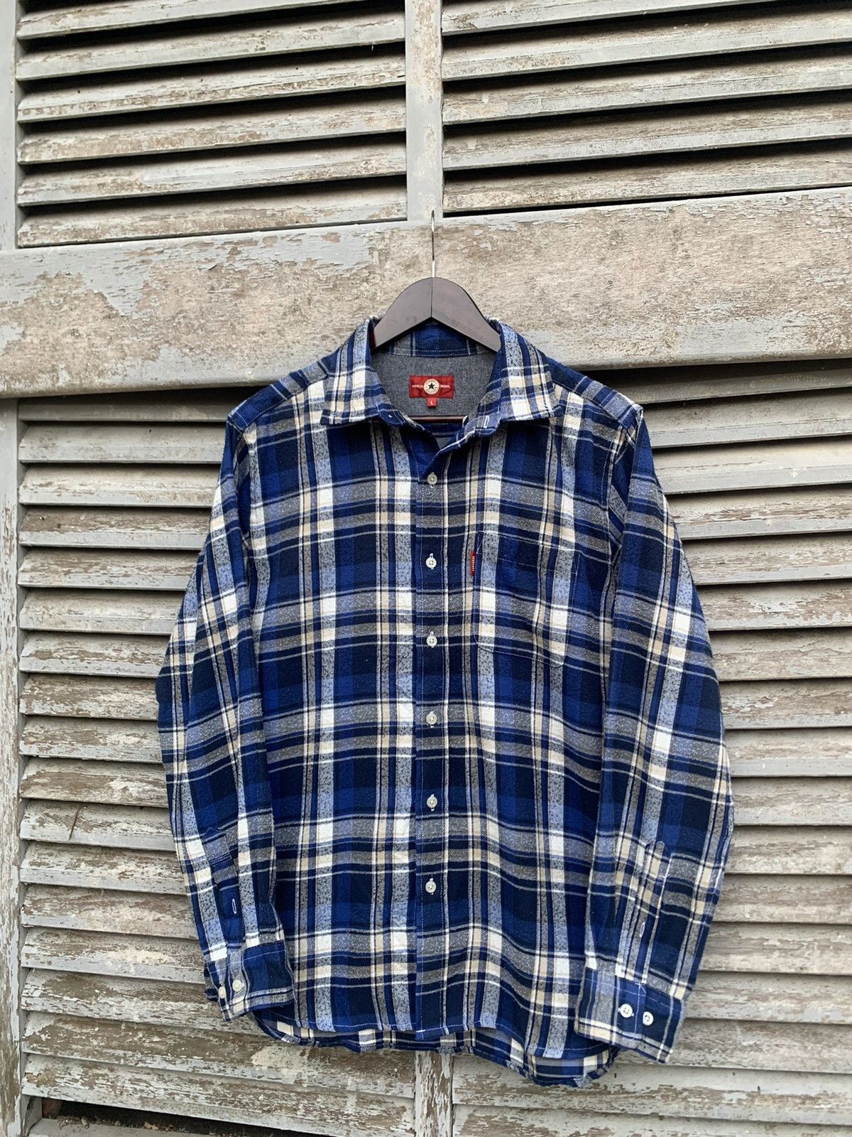 Converse 🔥Converse Long Sleeve Flannel Size US L / EU 52-54 / 3 - 1 Thumbnail
