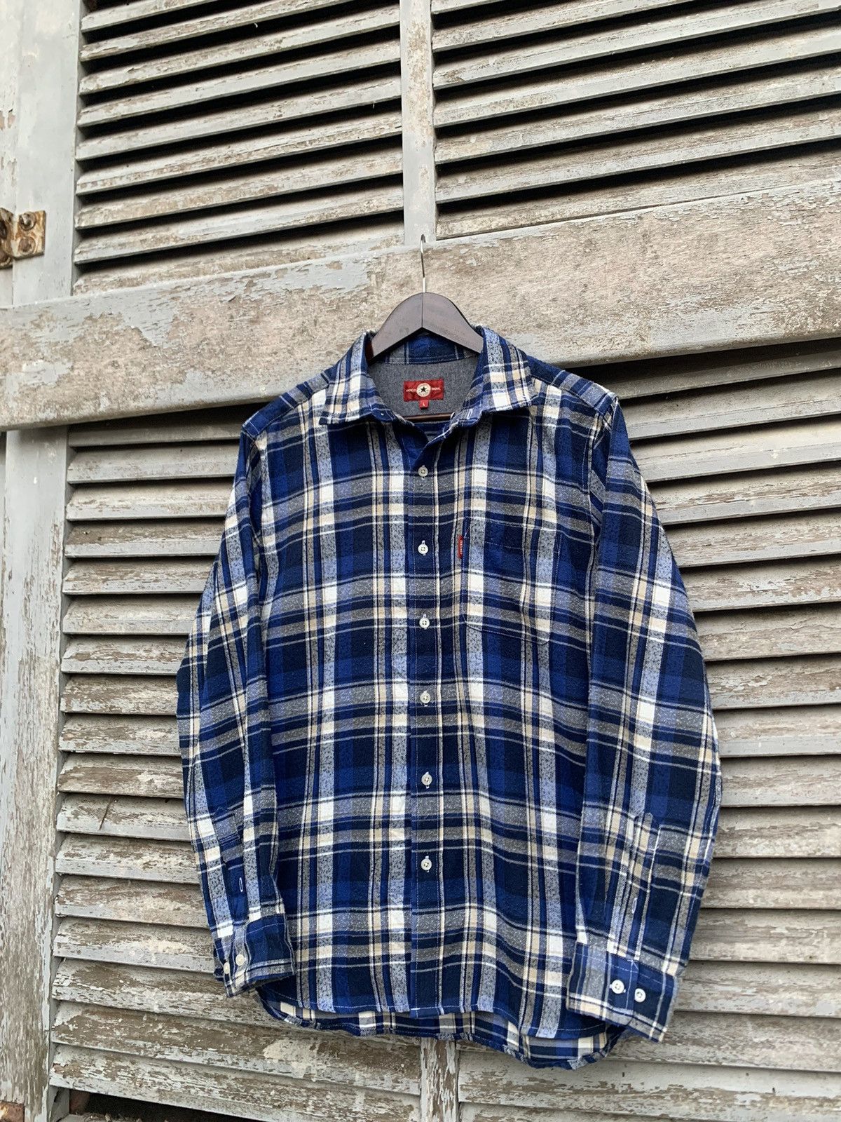 Converse 🔥Converse Long Sleeve Flannel Size US L / EU 52-54 / 3 - 3 Thumbnail