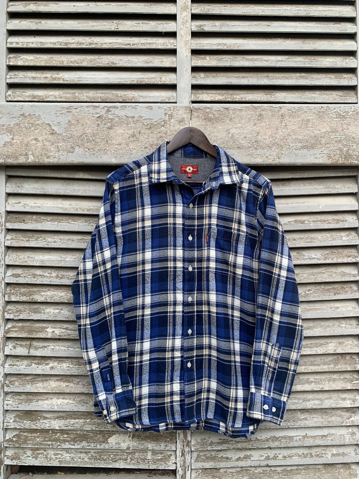 Converse 🔥Converse Long Sleeve Flannel Size US L / EU 52-54 / 3 - 2 Thumbnail