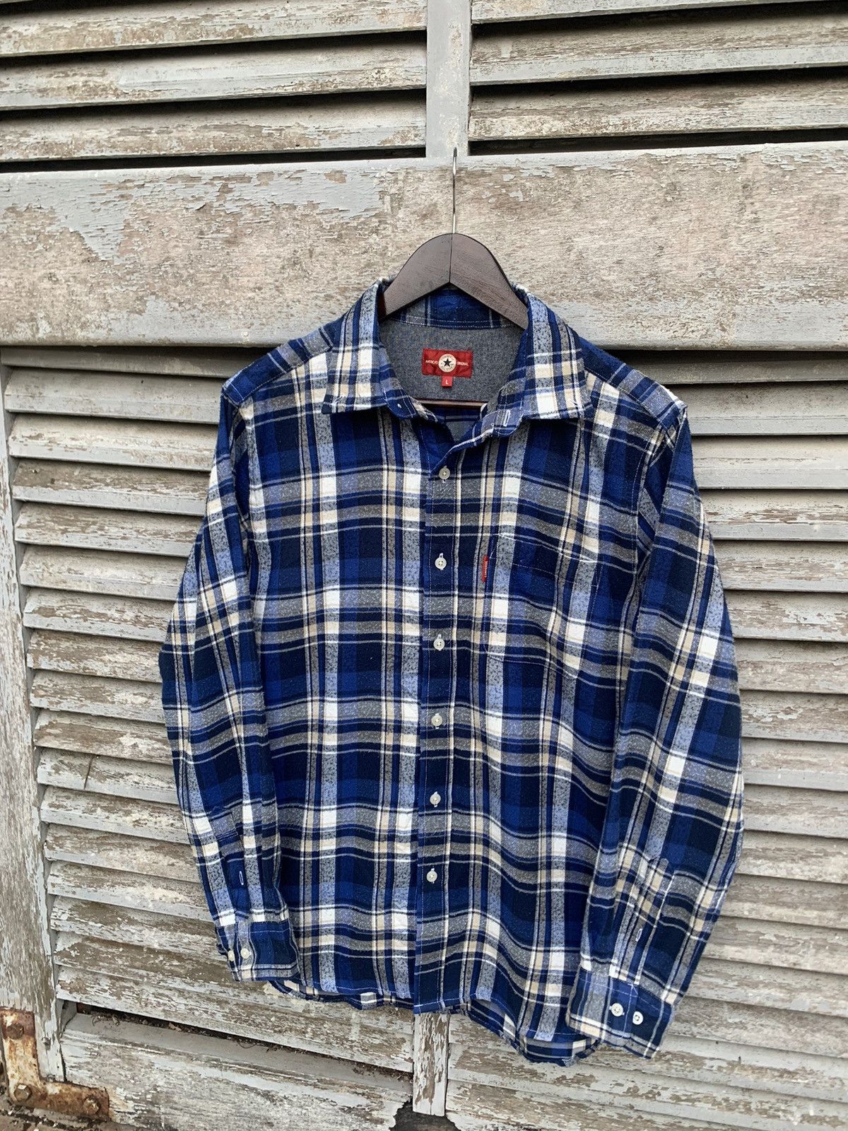 Converse 🔥Converse Long Sleeve Flannel Size US L / EU 52-54 / 3 - 5 Thumbnail