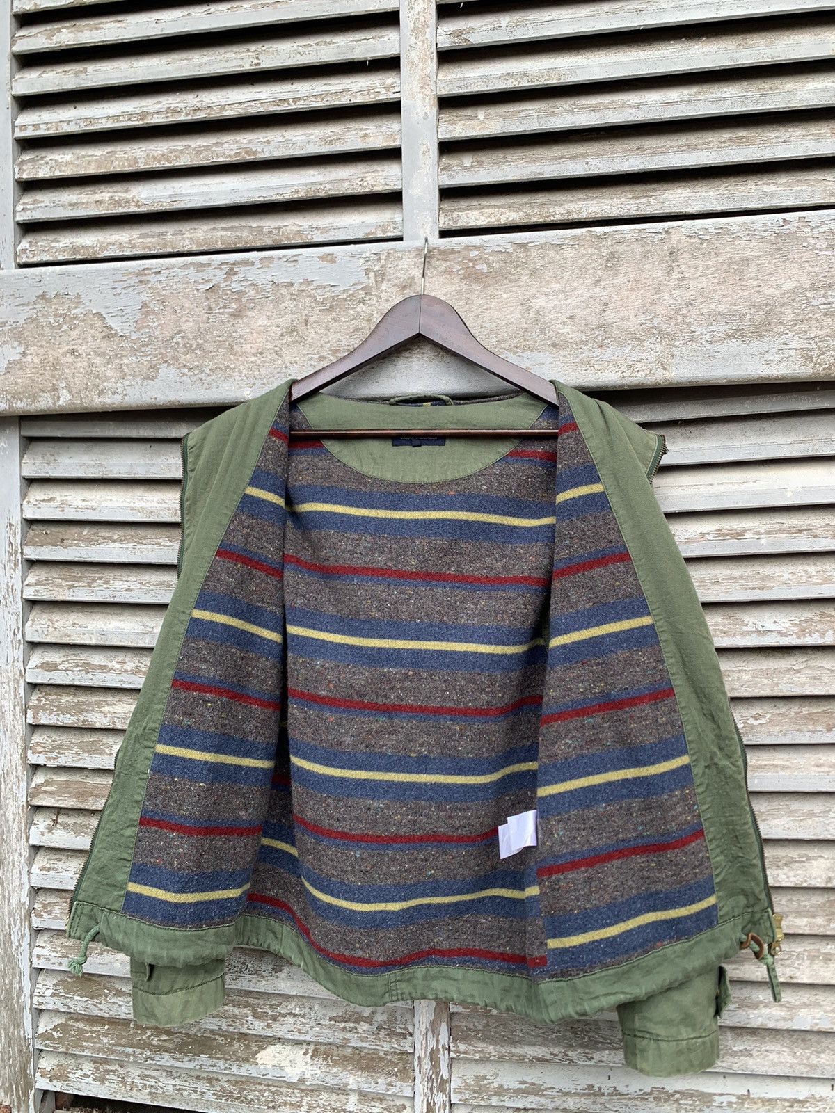 URBAN RESEARCH DOORS 👹Vintage Urban Research Blanked Lined Hooded Jacket Size US M / EU 48-50 / 2 - 11 Thumbnail