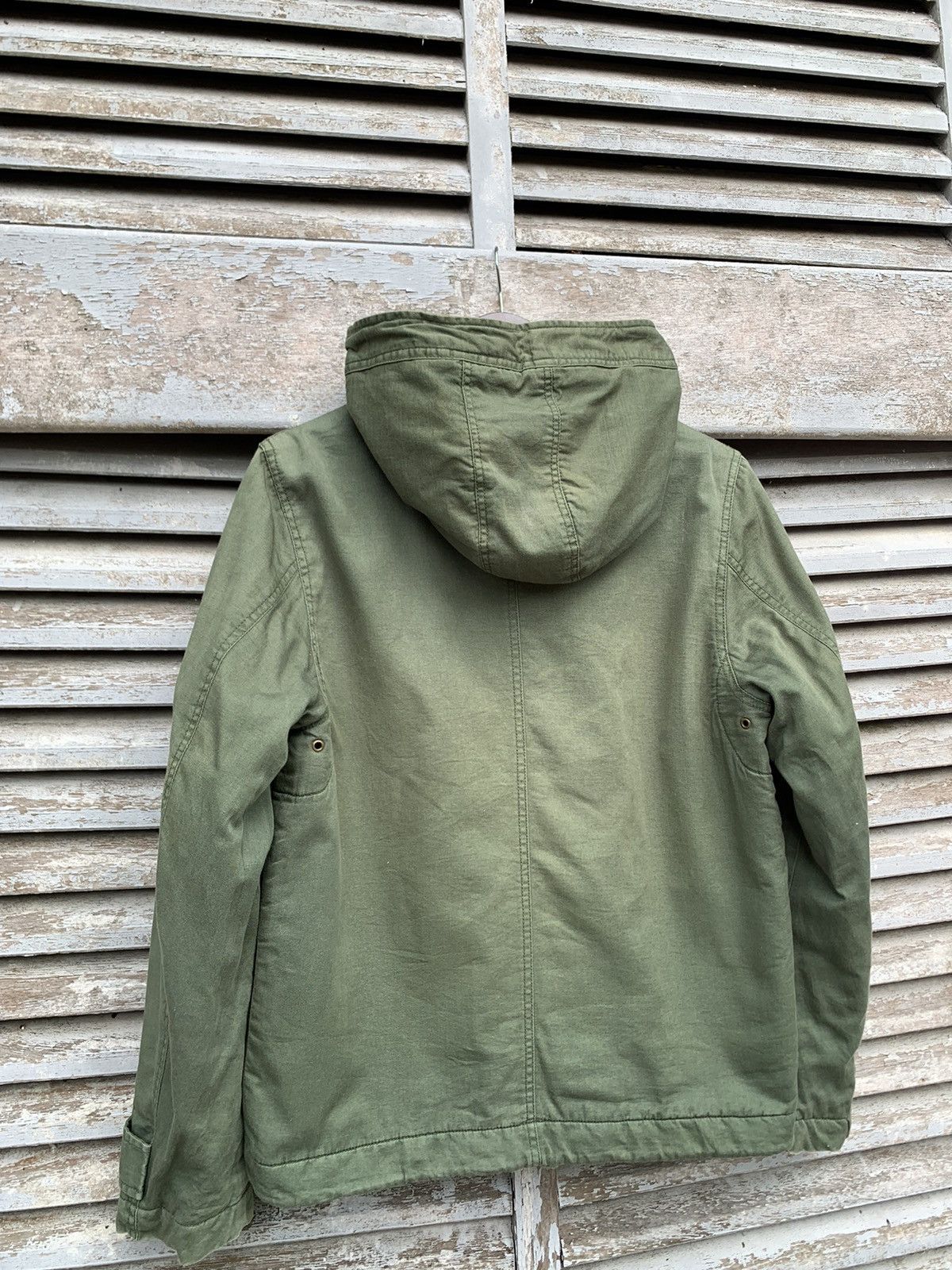 URBAN RESEARCH DOORS 👹Vintage Urban Research Blanked Lined Hooded Jacket Size US M / EU 48-50 / 2 - 10 Thumbnail