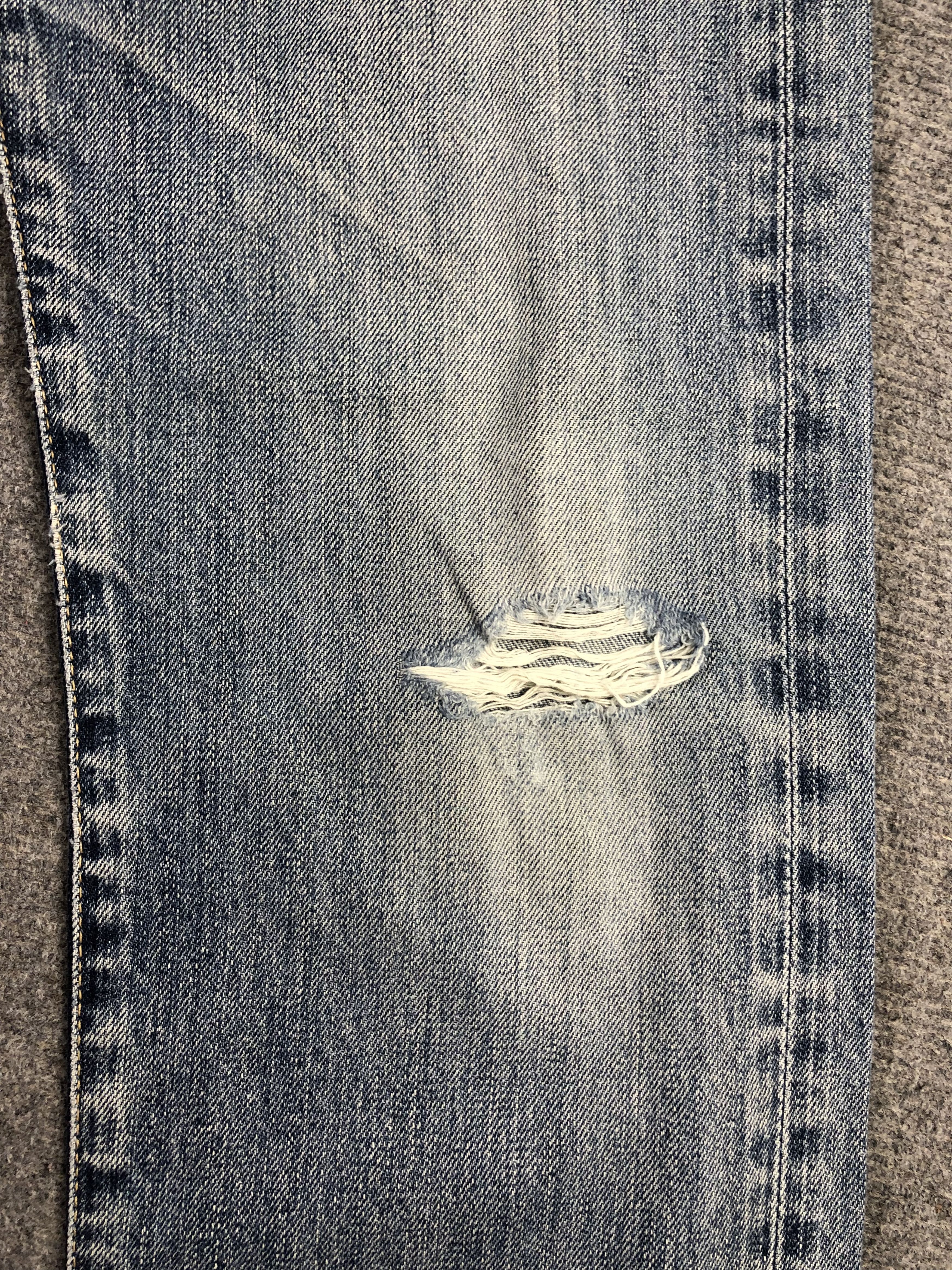 Other Wash Blue Papas Denim Jeans 28x27 Size US 28 / EU 44 - 9 Thumbnail