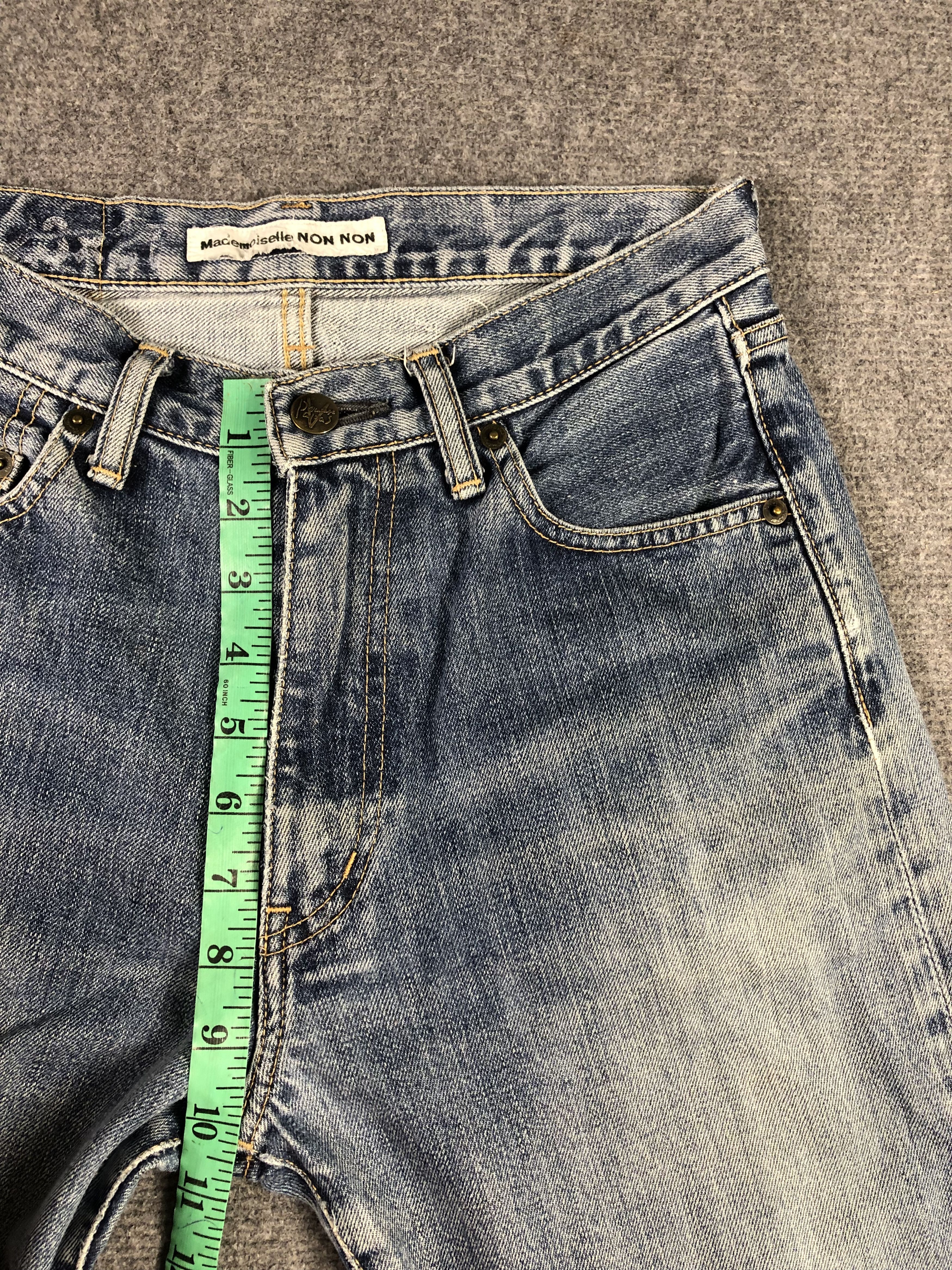 Other Wash Blue Papas Denim Jeans 28x27 Size US 28 / EU 44 - 8 Thumbnail