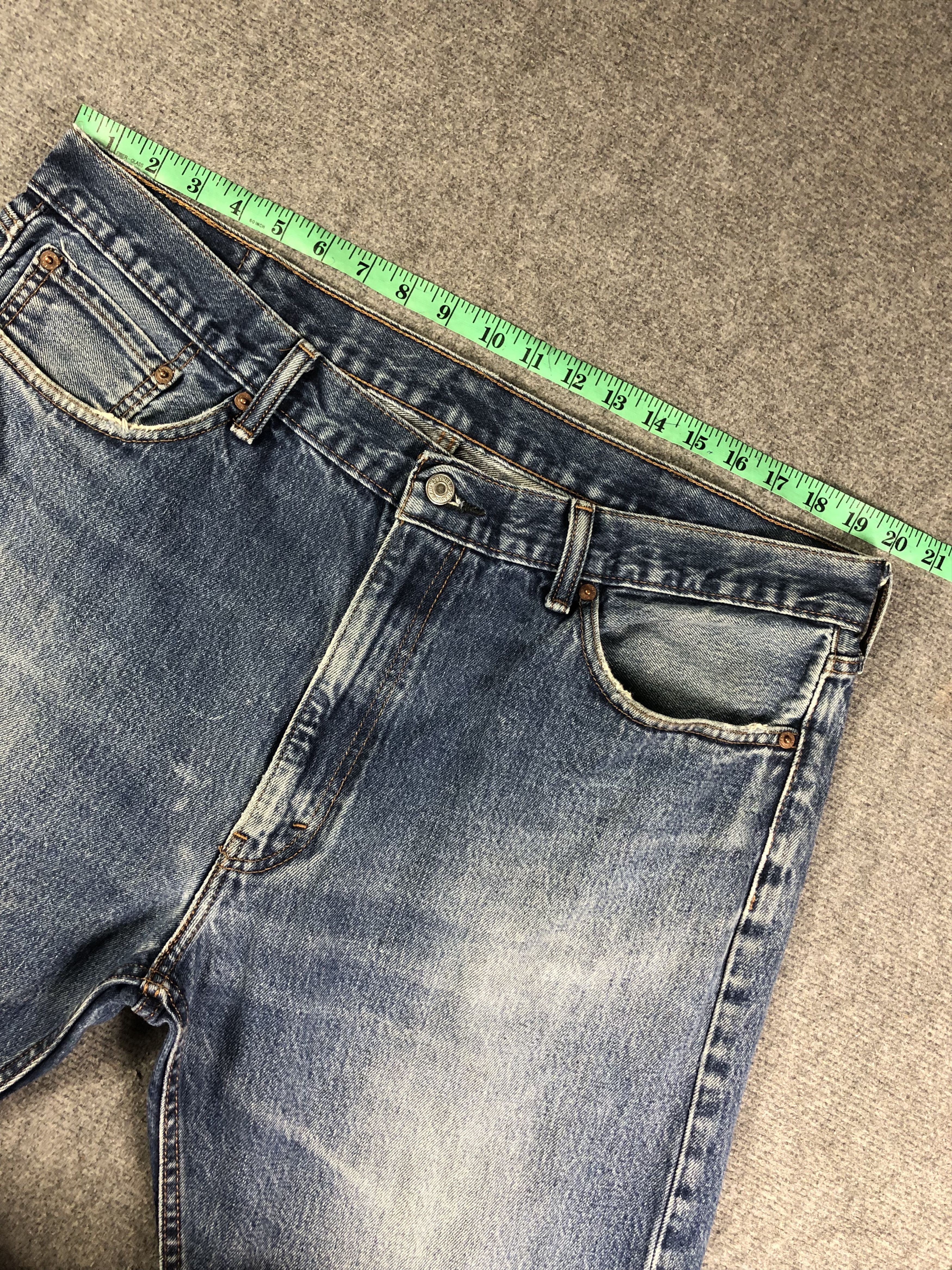 Levi's Faded Blue Levis 505 Denim Jeans 41x28 Size US 41 - 9 Thumbnail