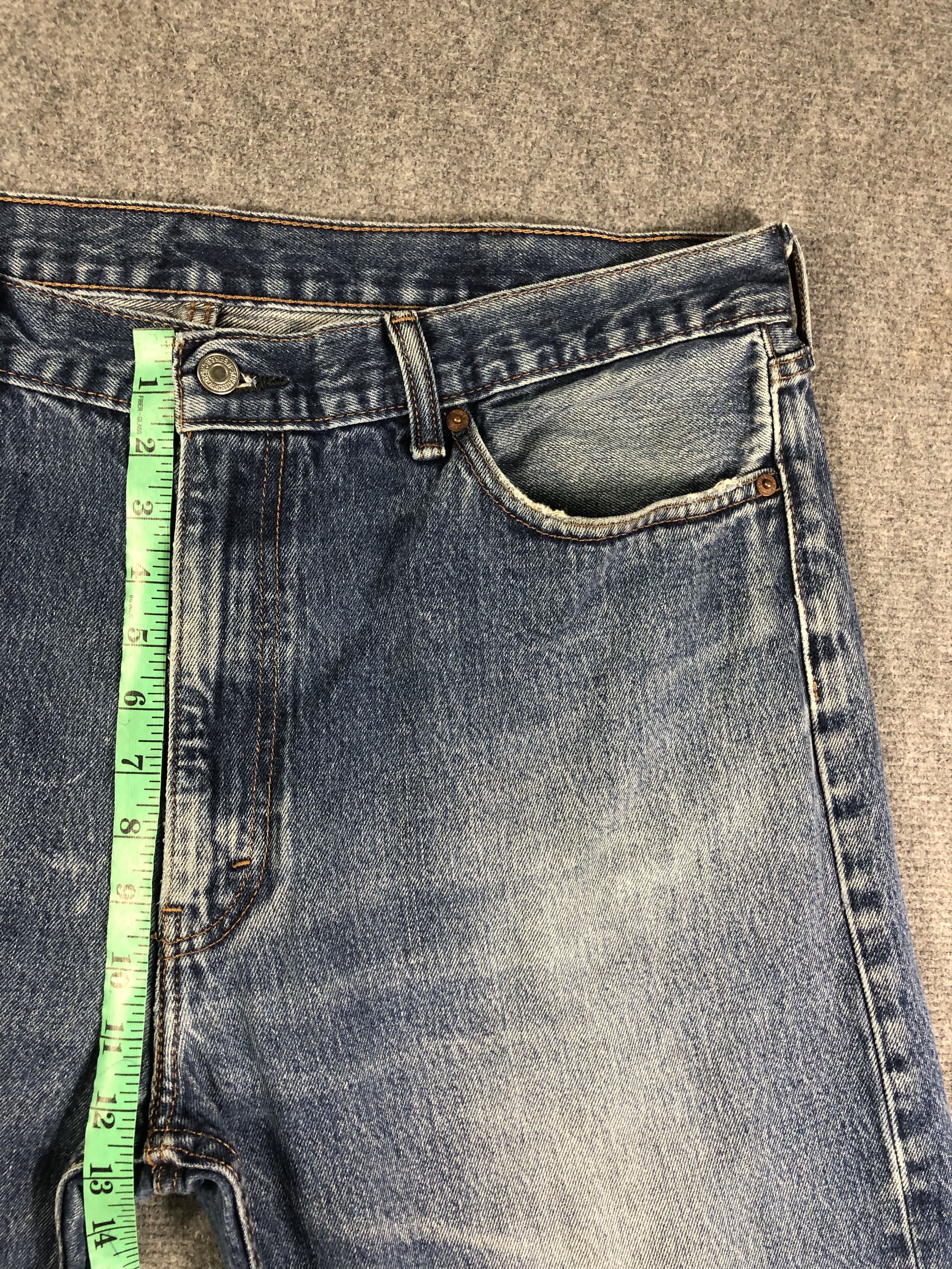 Levi's Faded Blue Levis 505 Denim Jeans 41x28 Size US 41 - 10 Thumbnail