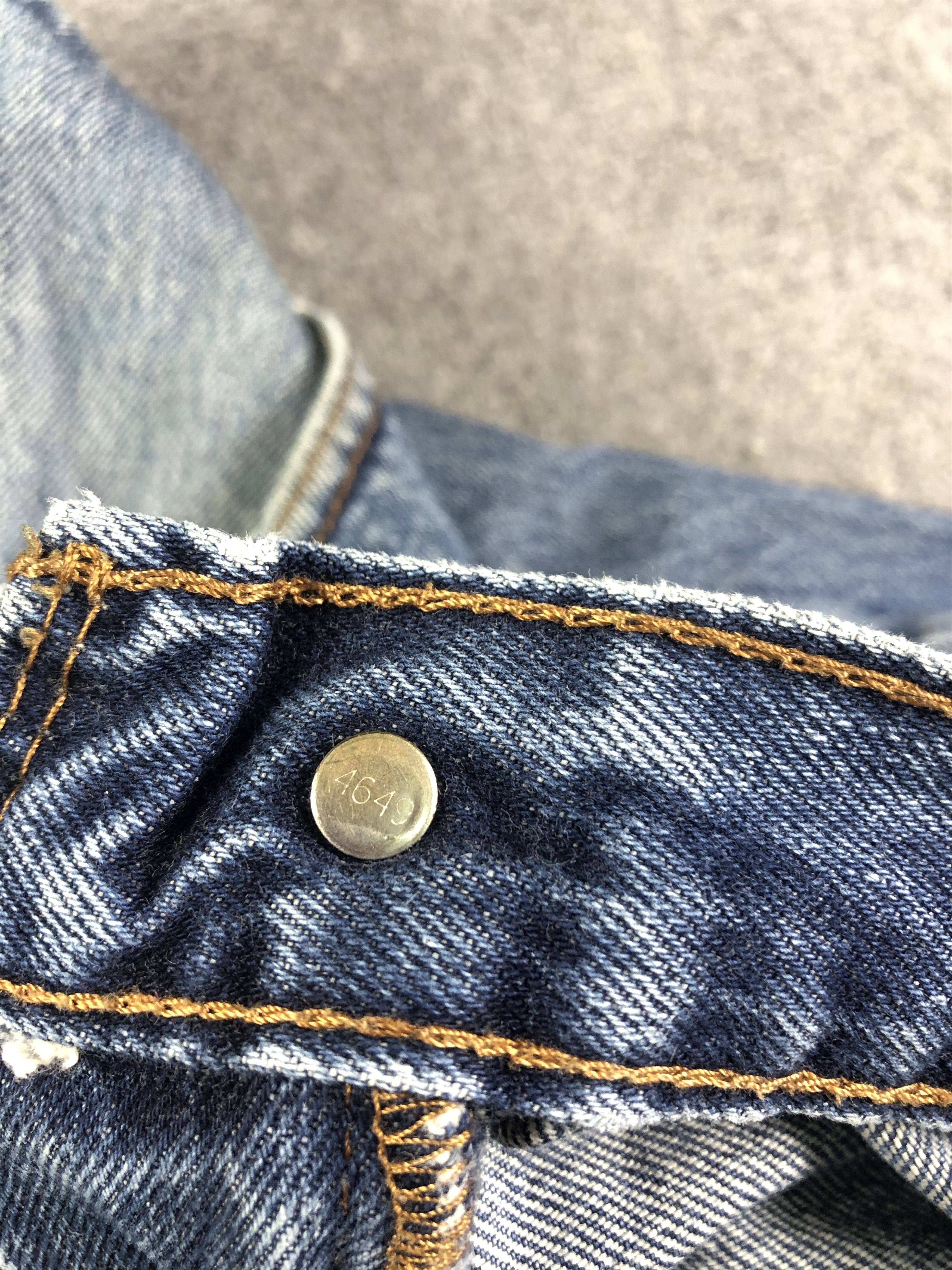 Levi's Faded Blue Levis 505 Denim Jeans 41x28 Size US 41 - 8 Thumbnail