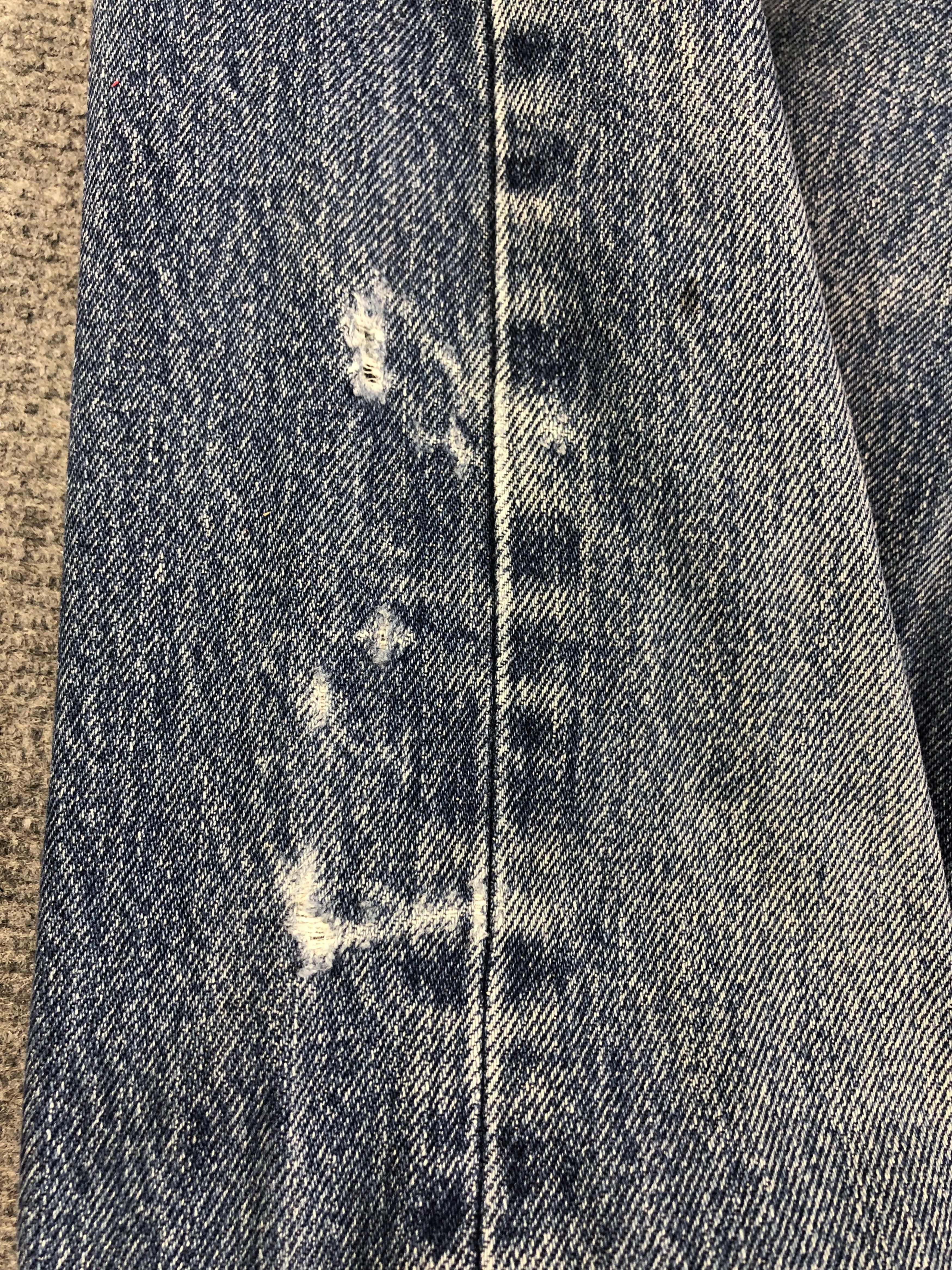 Levi's Faded Blue Levis 505 Denim Jeans 41x28 Size US 41 - 11 Thumbnail