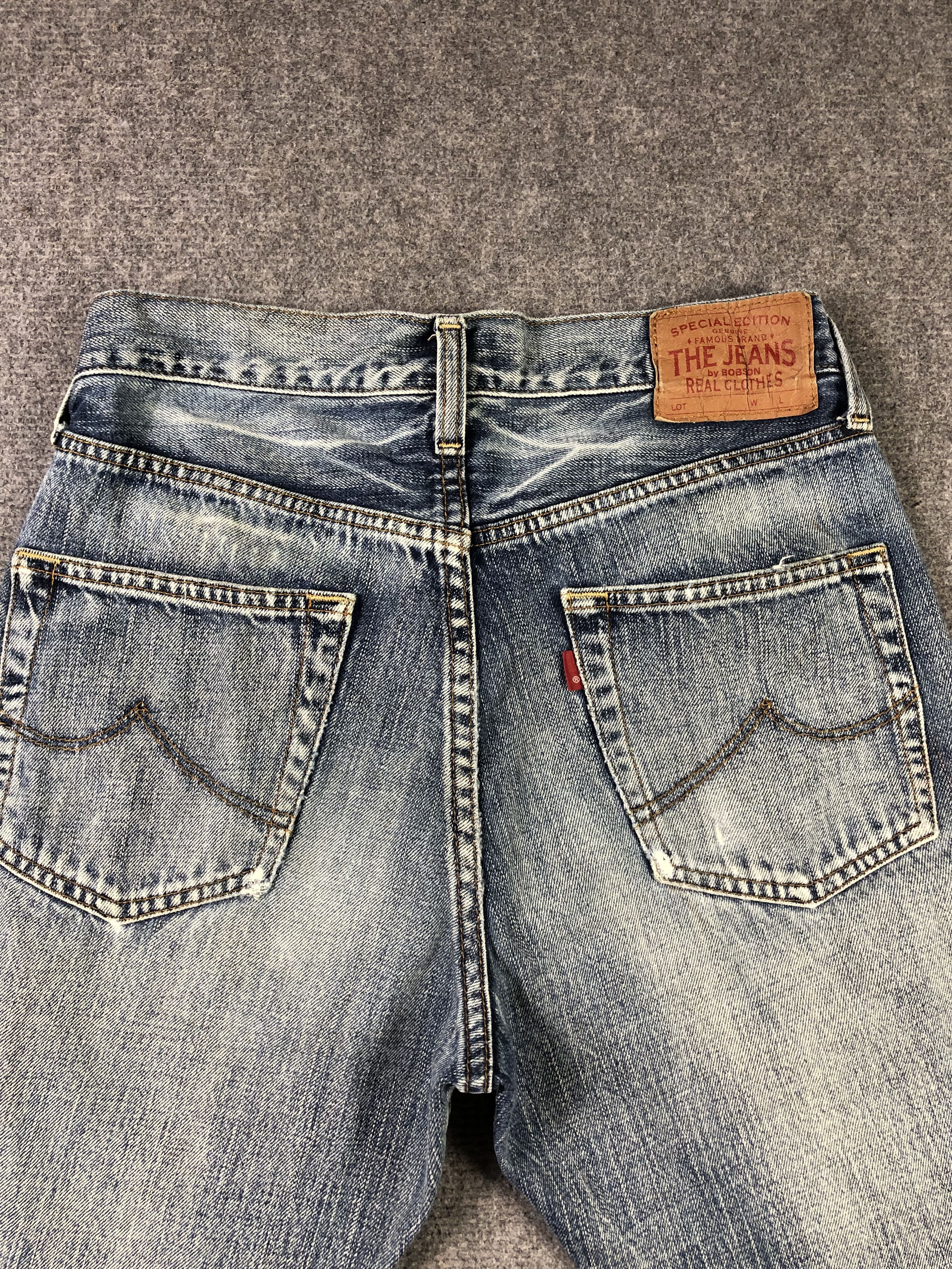 Other Wash Blue The Jeans by Bobson 30x32.5 Size US 30 / EU 46 - 11 Thumbnail