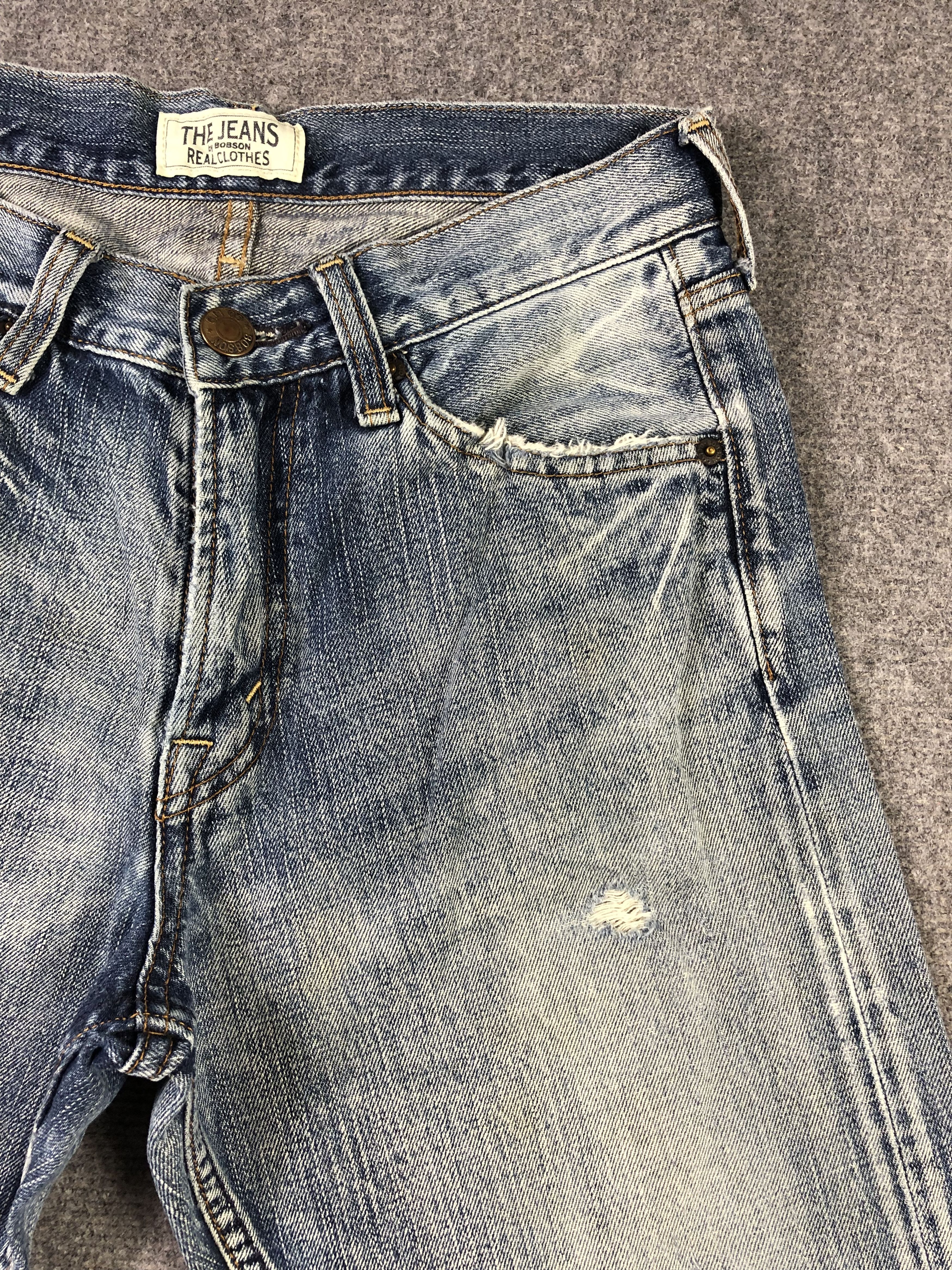 Other Wash Blue The Jeans by Bobson 30x32.5 Size US 30 / EU 46 - 4 Thumbnail