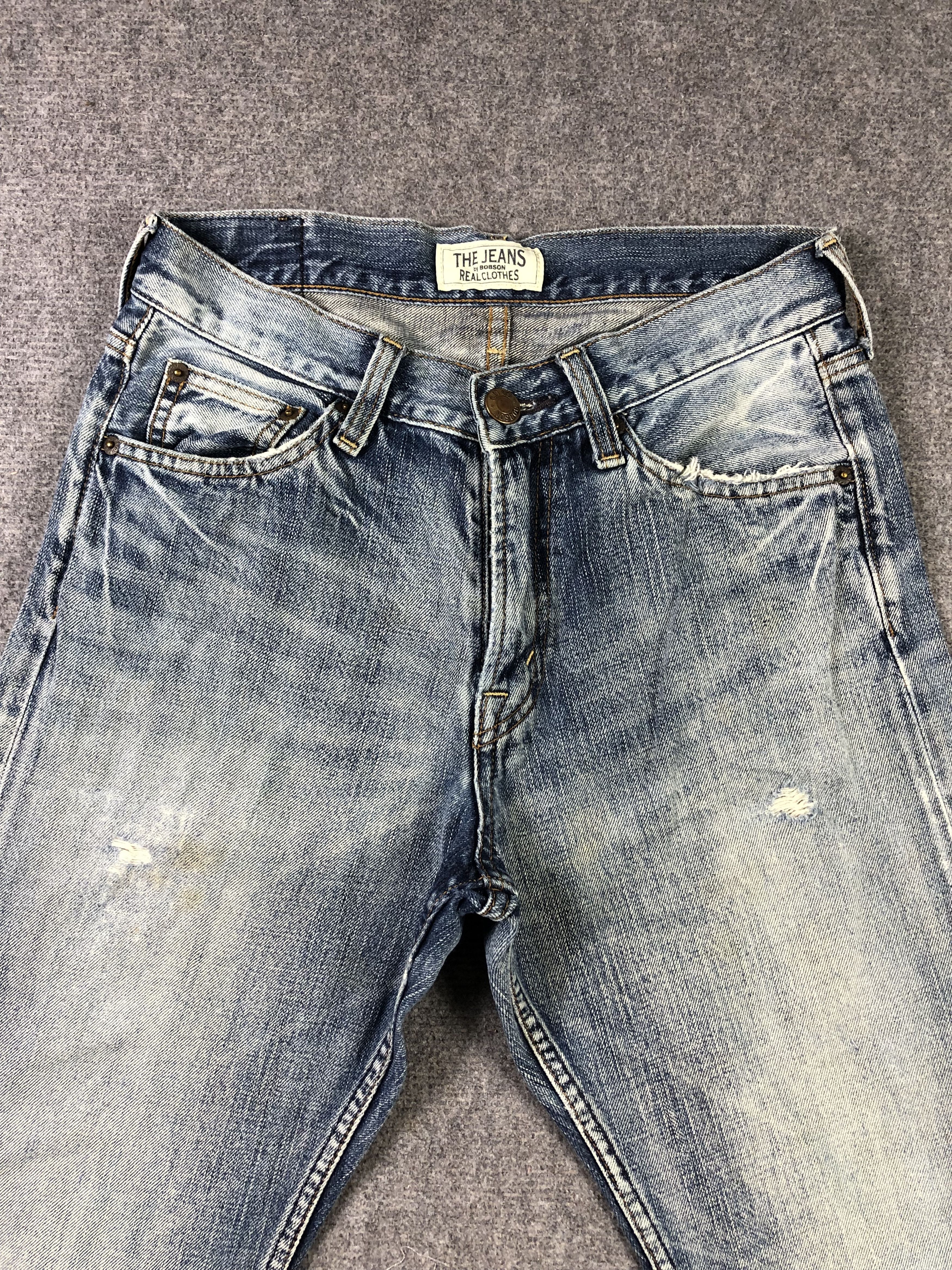 Other Wash Blue The Jeans by Bobson 30x32.5 Size US 30 / EU 46 - 2 Thumbnail