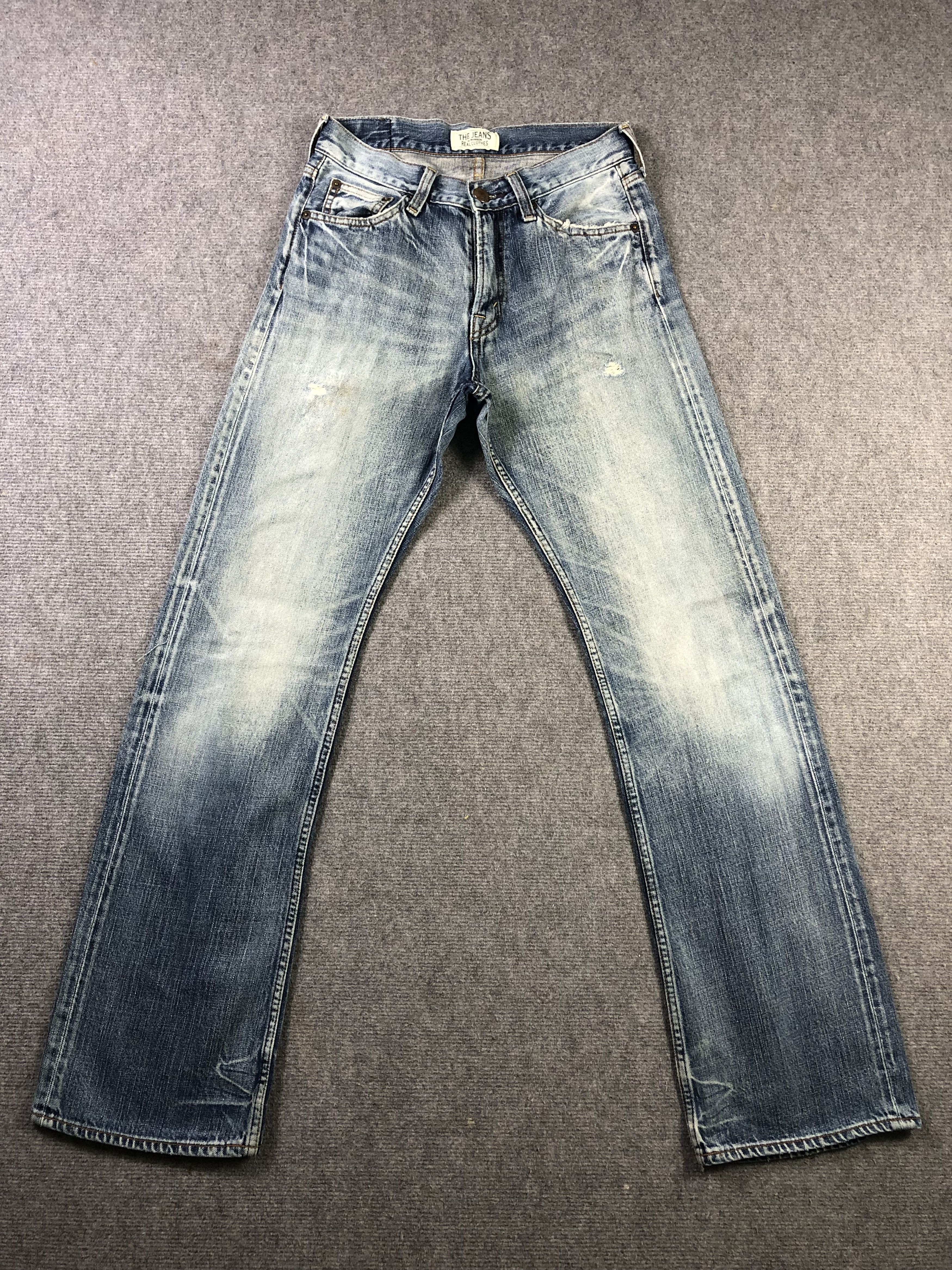 image of Archival Clothing Wash Blue The Jeans By Bobson 30X32.5 in Blue Wash, Men's