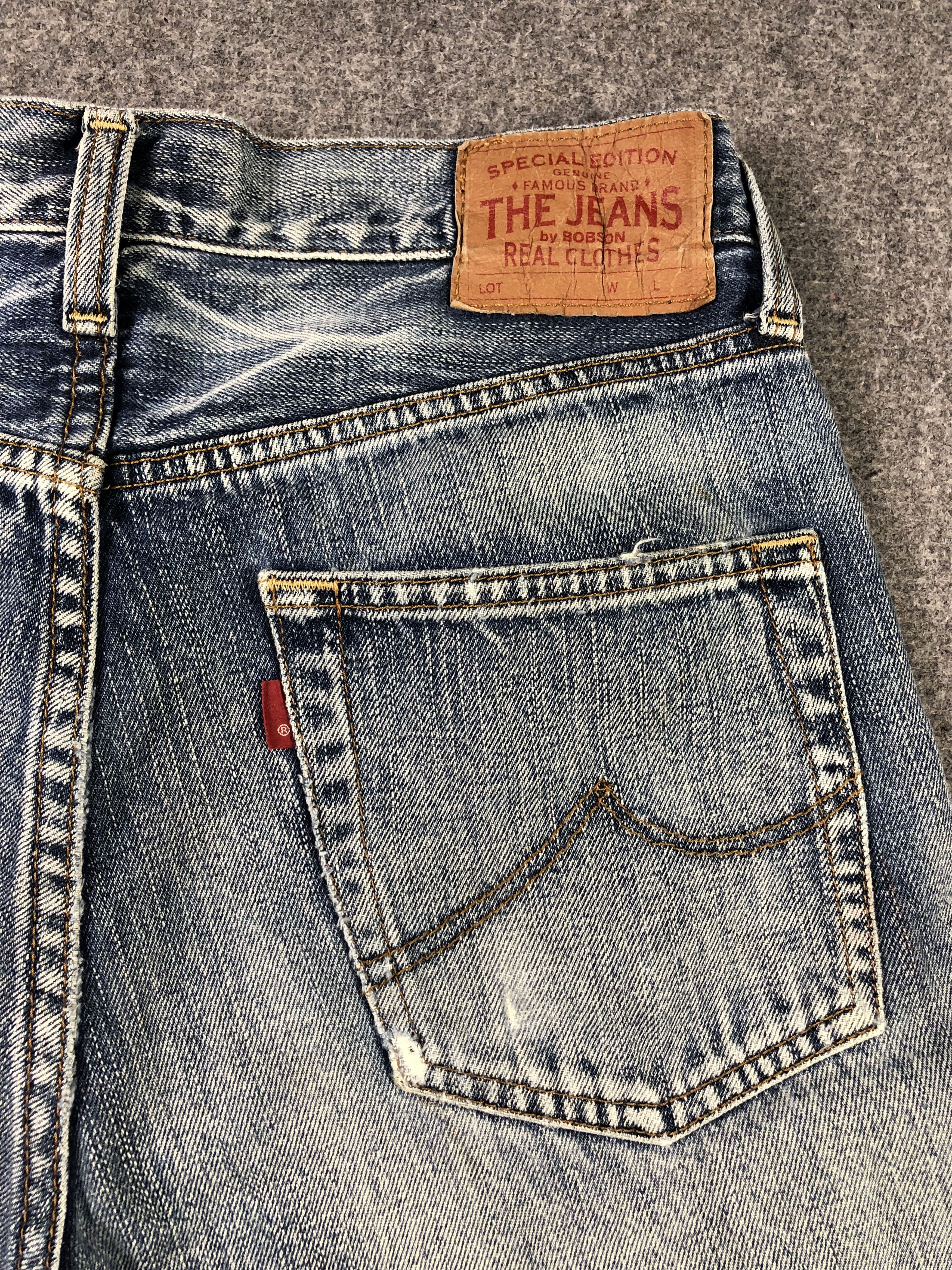 Other Wash Blue The Jeans by Bobson 30x32.5 Size US 30 / EU 46 - 13 Thumbnail