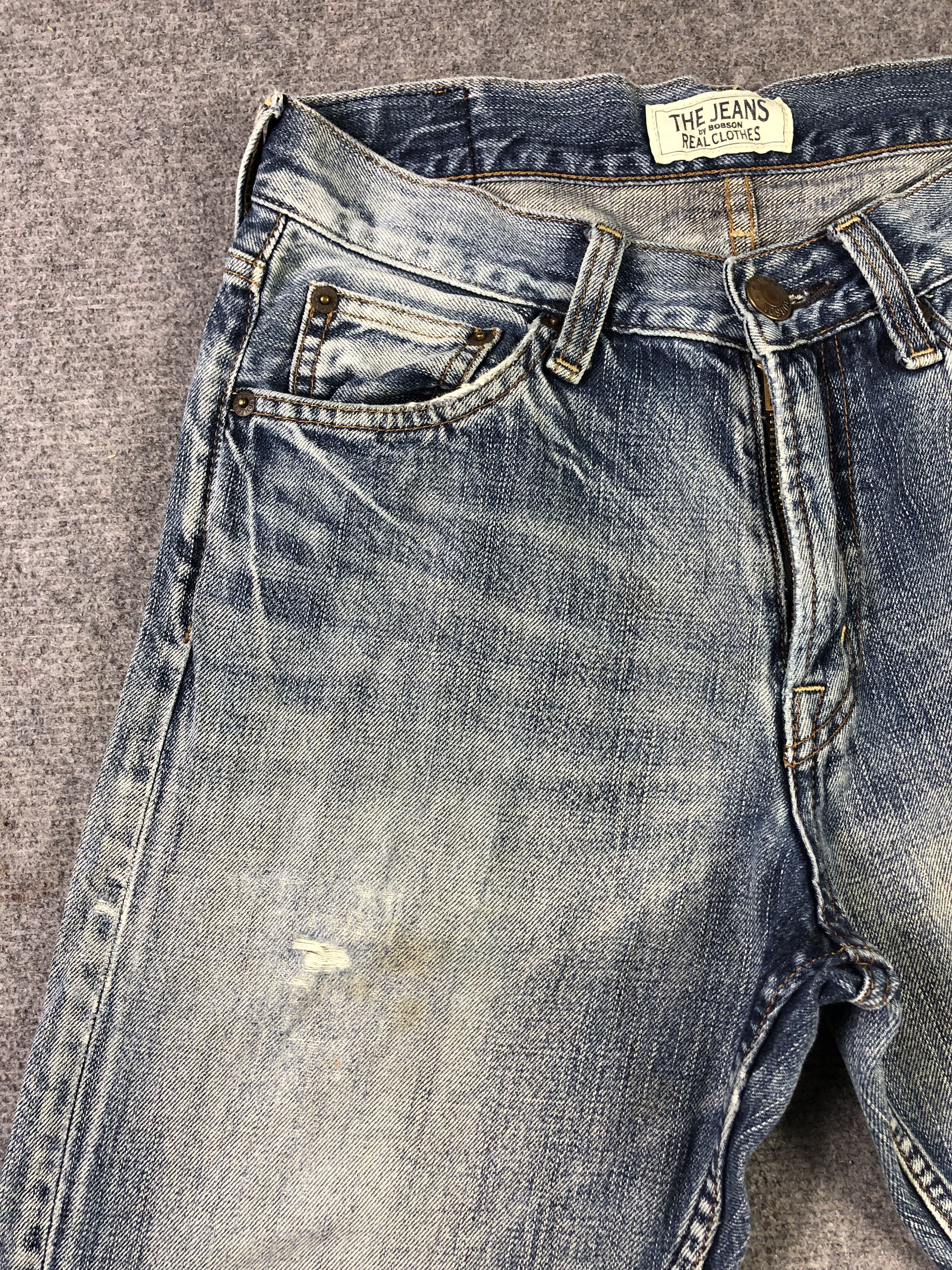 Other Wash Blue The Jeans by Bobson 30x32.5 Size US 30 / EU 46 - 3 Thumbnail